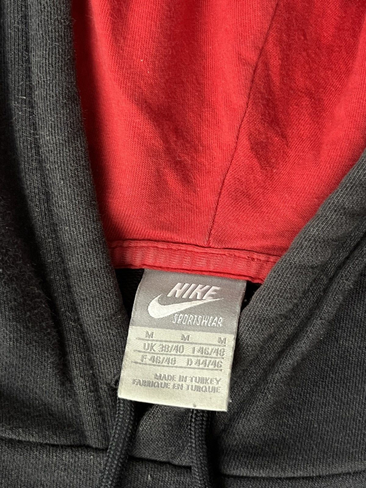 Nike Vintage Nike Hoodie Soccer football Manchester United Size US M / EU 48-50 / 2 - 6 Thumbnail