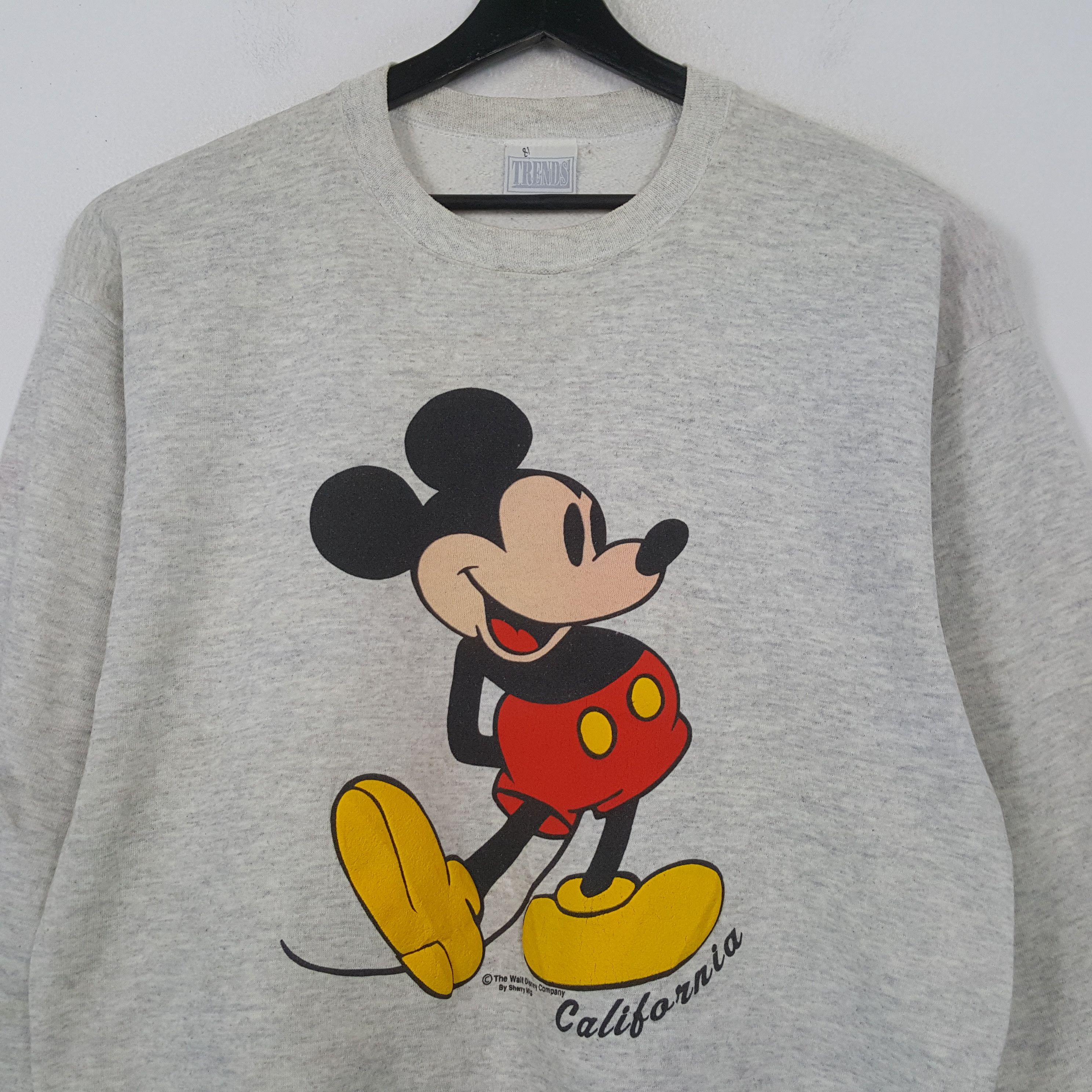 Disney Mickey Mouse Disney Character Vintage Sweatshirt RR6 Size US L / EU 52-54 / 3 - 2 Thumbnail