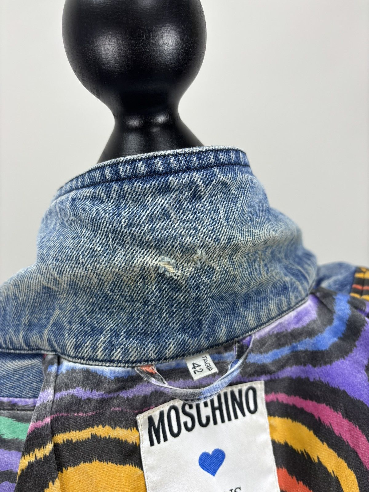 Moschino Womens vintage denim jacket Moschino Jeans Size 42 Size US XS / EU 42 / 0 - 14 Thumbnail