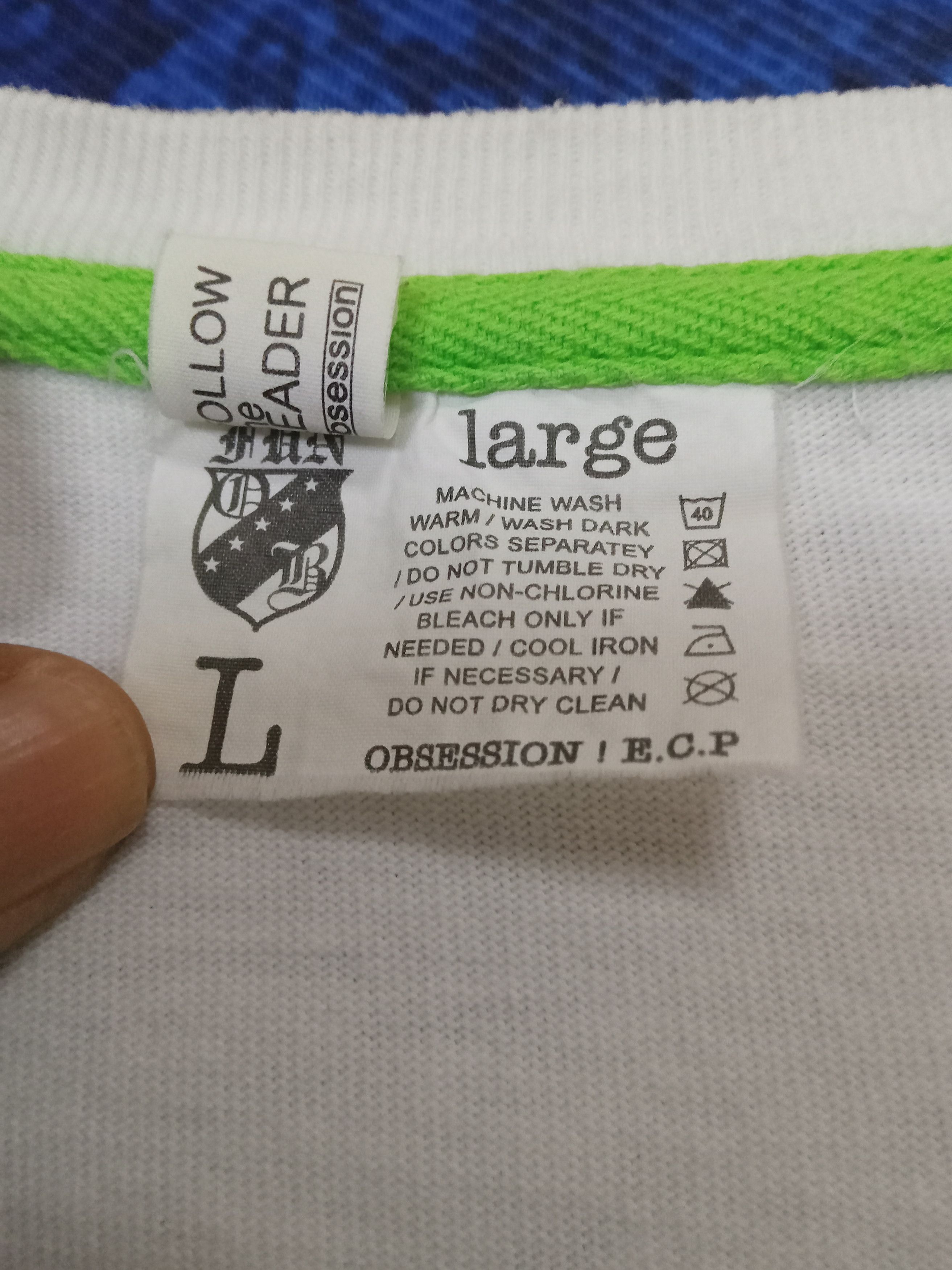 Japanese Brand Eminance Comfort Products Obsession Confuse Long Sleeves Tee Size US L / EU 52-54 / 3 - 4 Thumbnail