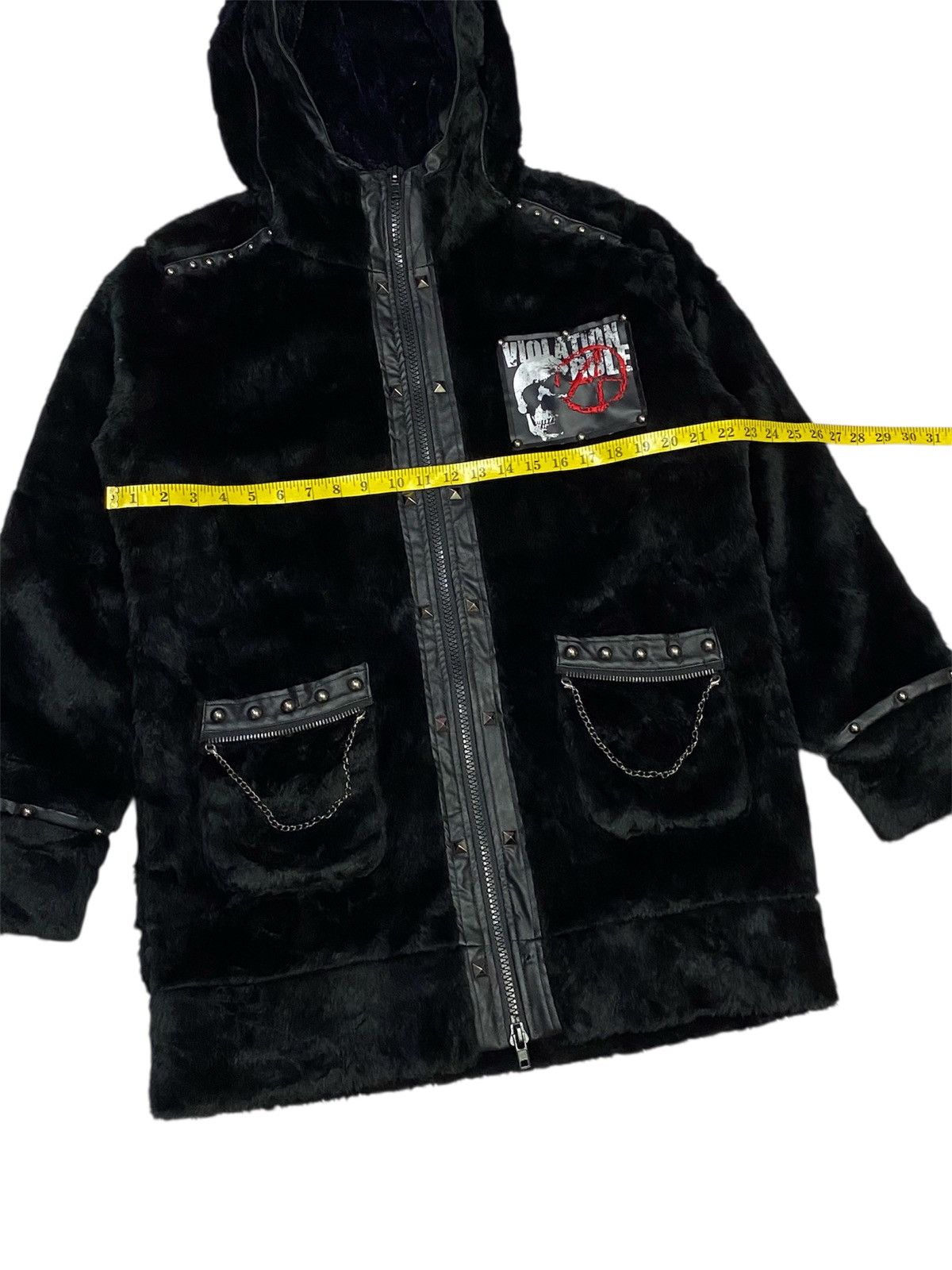 Sex Pot ReVeNGe Sex Pot Revenge Punk Faux Fur Hoodie Jacket Size L / US 10 / IT 46 - 19 Thumbnail