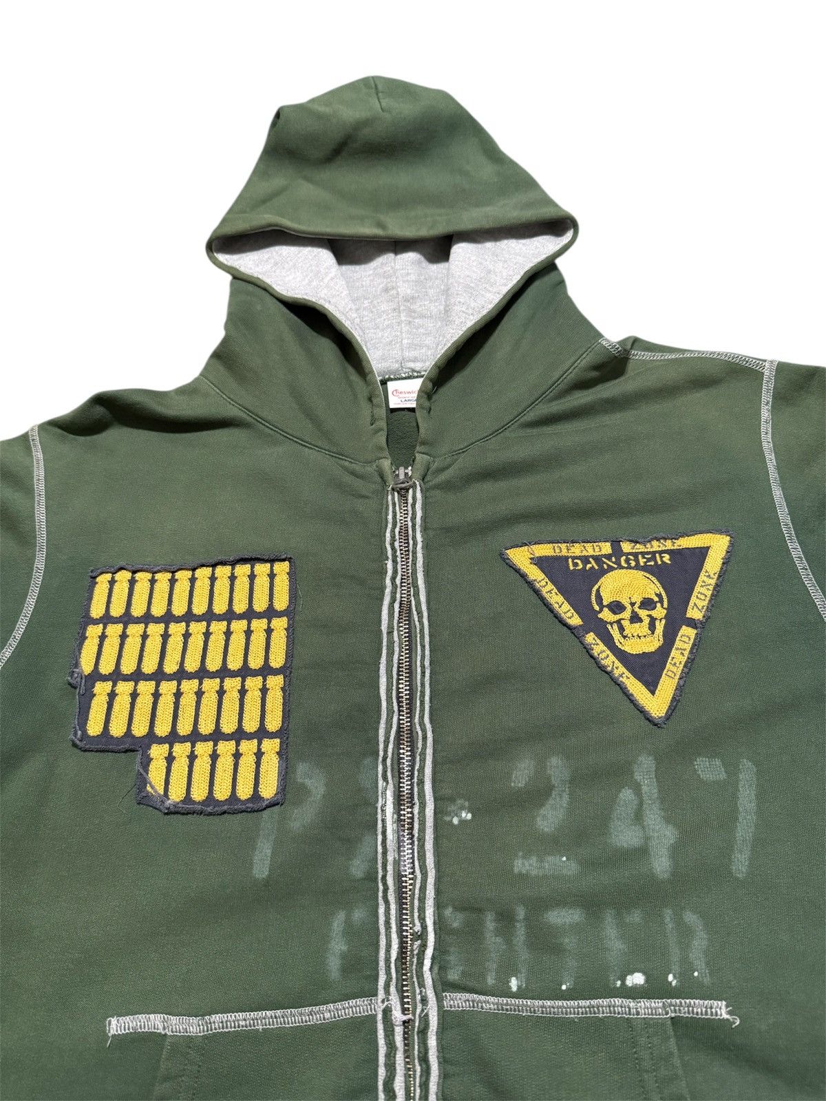 Sugar Cane 90s Cheswick Sportswear PX-247 Zip Up Hoodie Size US L / EU 52-54 / 3 - 2 Thumbnail