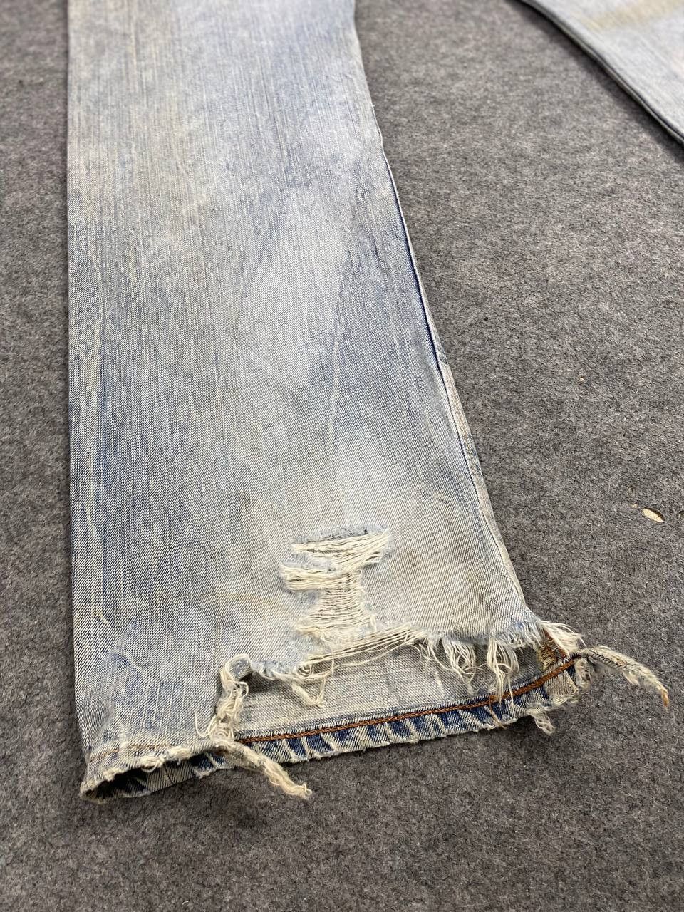 Edwin vintage edwin 505zx selvedge distressed denim Size US 34 / EU 50 - 8 Thumbnail