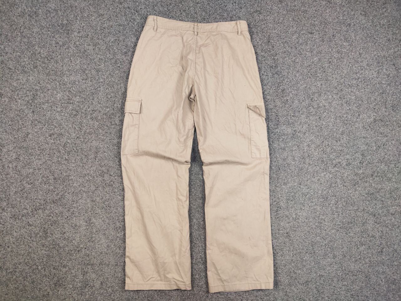 Japanese Brand Vintage Japanese Casual Beige Baggy Cargo Pants Y2K Style Size US 32 / EU 48 - 11 Thumbnail