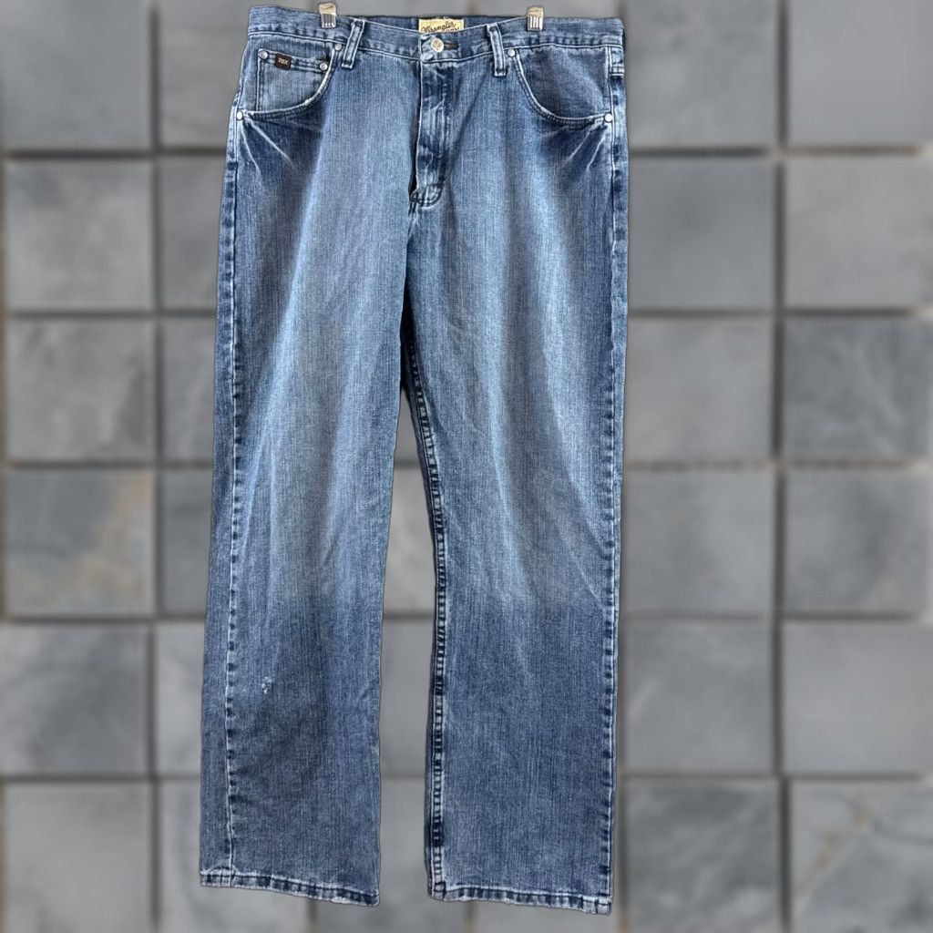 Wrangler Wrangler Jeans Men Blue Style 33 Extreme Relaxed Twenty X 20X 36x32 Denim 5-Pocket Design Relaxed Mens Jeans Wrangler 20X Cowboy Vintage No N/A Size US 35 - 1 Thumbnail