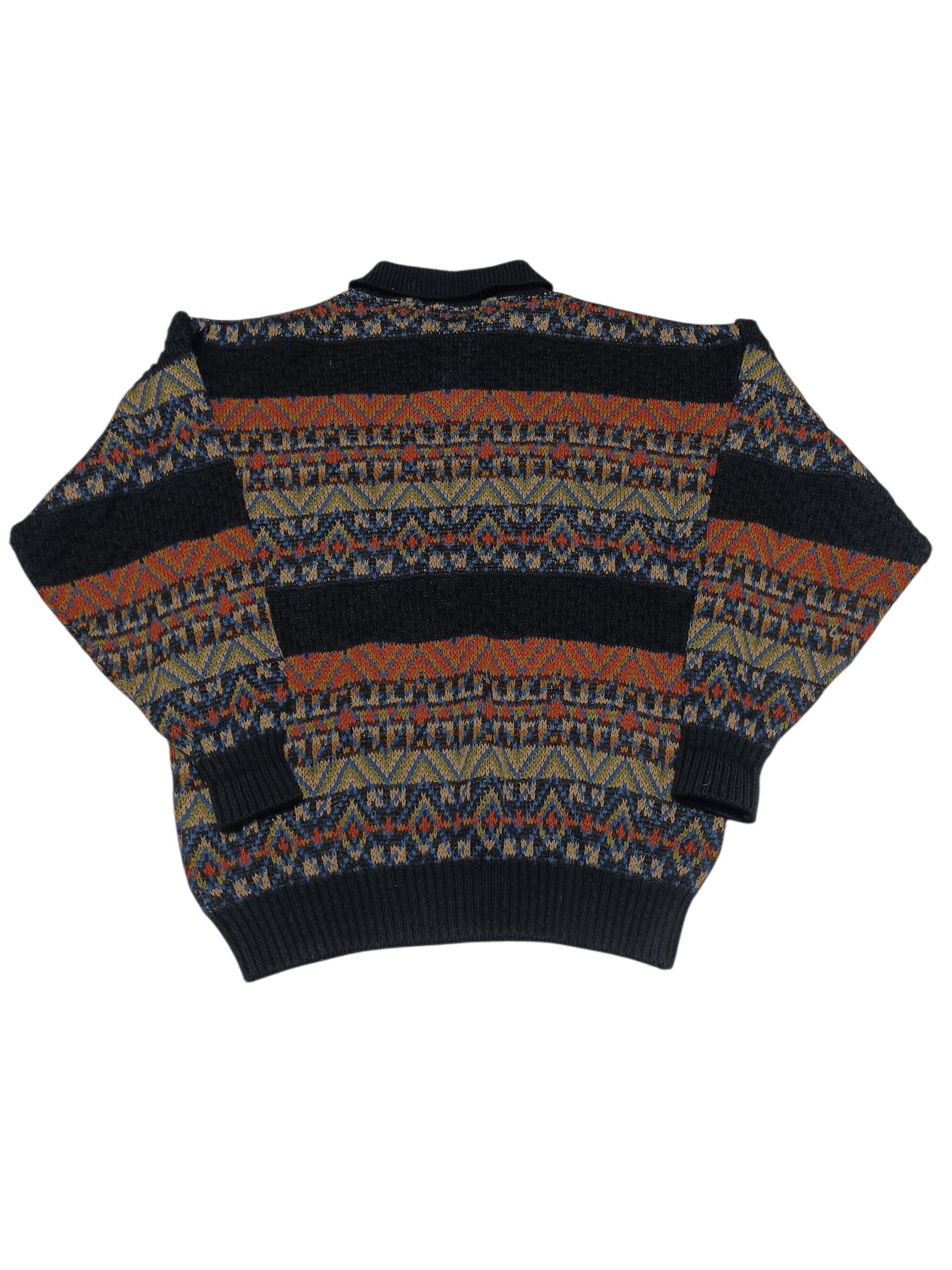 Other VINTAGE 90S MADE IN ITALY COOGI STYLE SWEATER Size US L / EU 52-54 / 3 - 2 Thumbnail