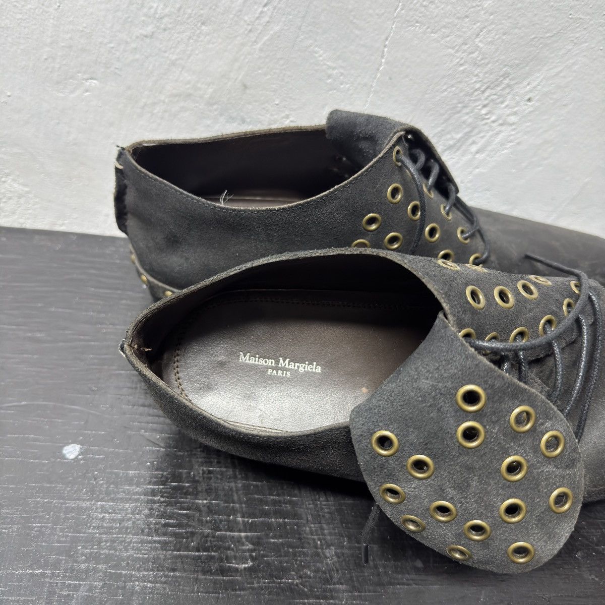 Maison Margiela Maison Margiela Metal Toe Derby Boots Size US 9 / EU 42 - 11 Thumbnail