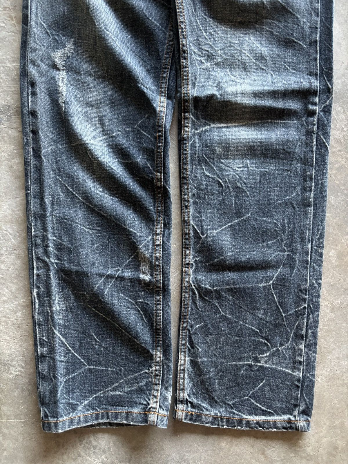 Hysteric Glamour NYLAUS doublewaist ppfm style japanese denim distressed fade Size US 28 / EU 44 - 11 Thumbnail