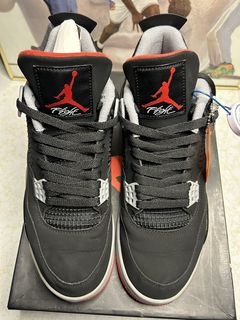 Jordan 4 hot sale bred used