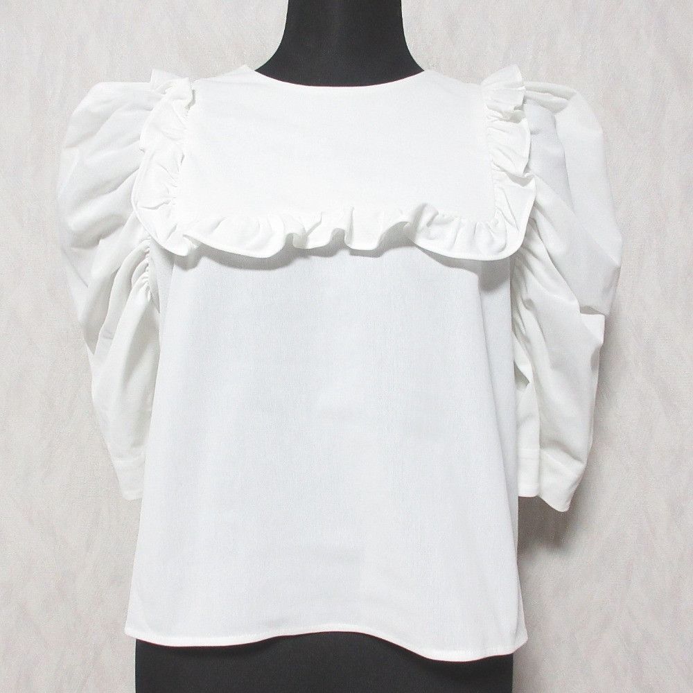 Other Other yori Mini Puff Blouse Pullover Textile Tops YR21-23061SM DUTY FREE for USA Size ONE SIZE - 1 Thumbnail