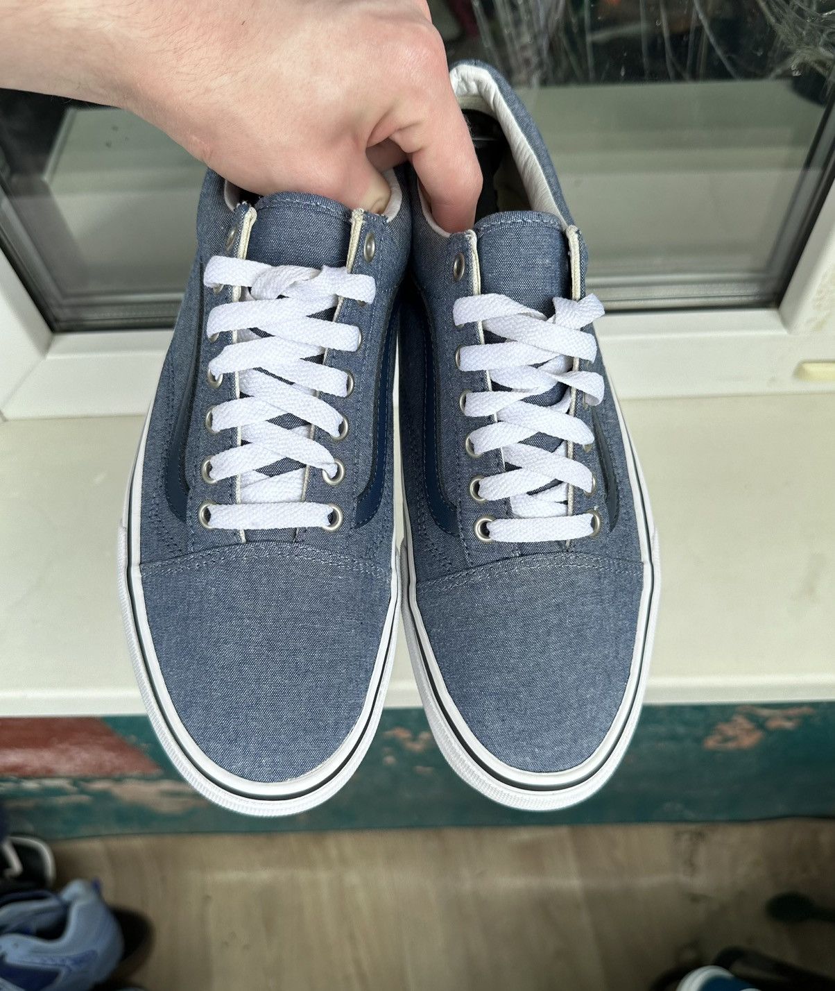 Vans Vans Old Skool «Denim» jeans Sk8 Sb 9 Us/8 Uk/42 Eur/27 Cm Size US 9 / EU 42 - 4 Thumbnail