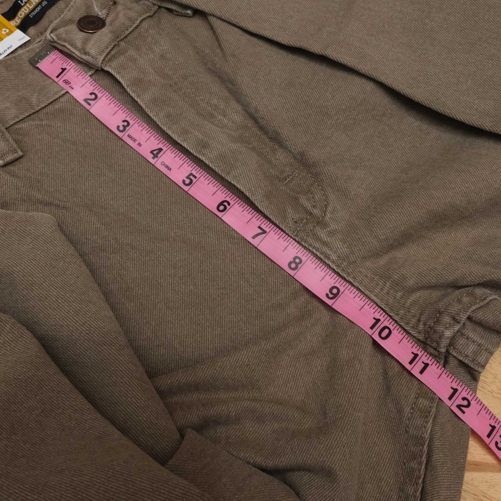Lee VTG NWT Lee Straight Leg Brown Jeans 36x29 Size US 36 / EU 52 - 8 Thumbnail