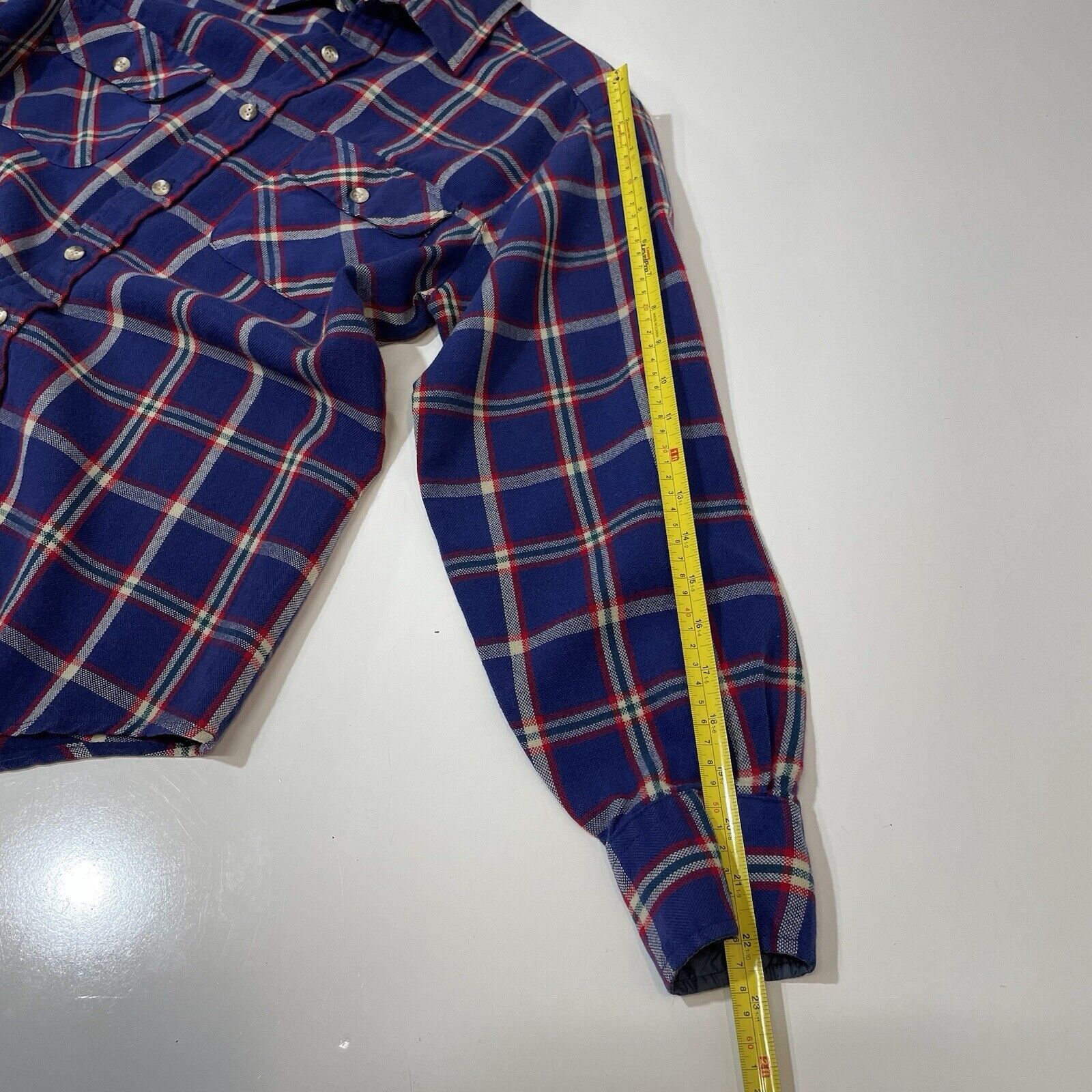 High Sierra VTG High Sierra Flannel Plaid Shirt Red White Blue Check M Size US M / EU 48-50 / 2 - 7 Thumbnail