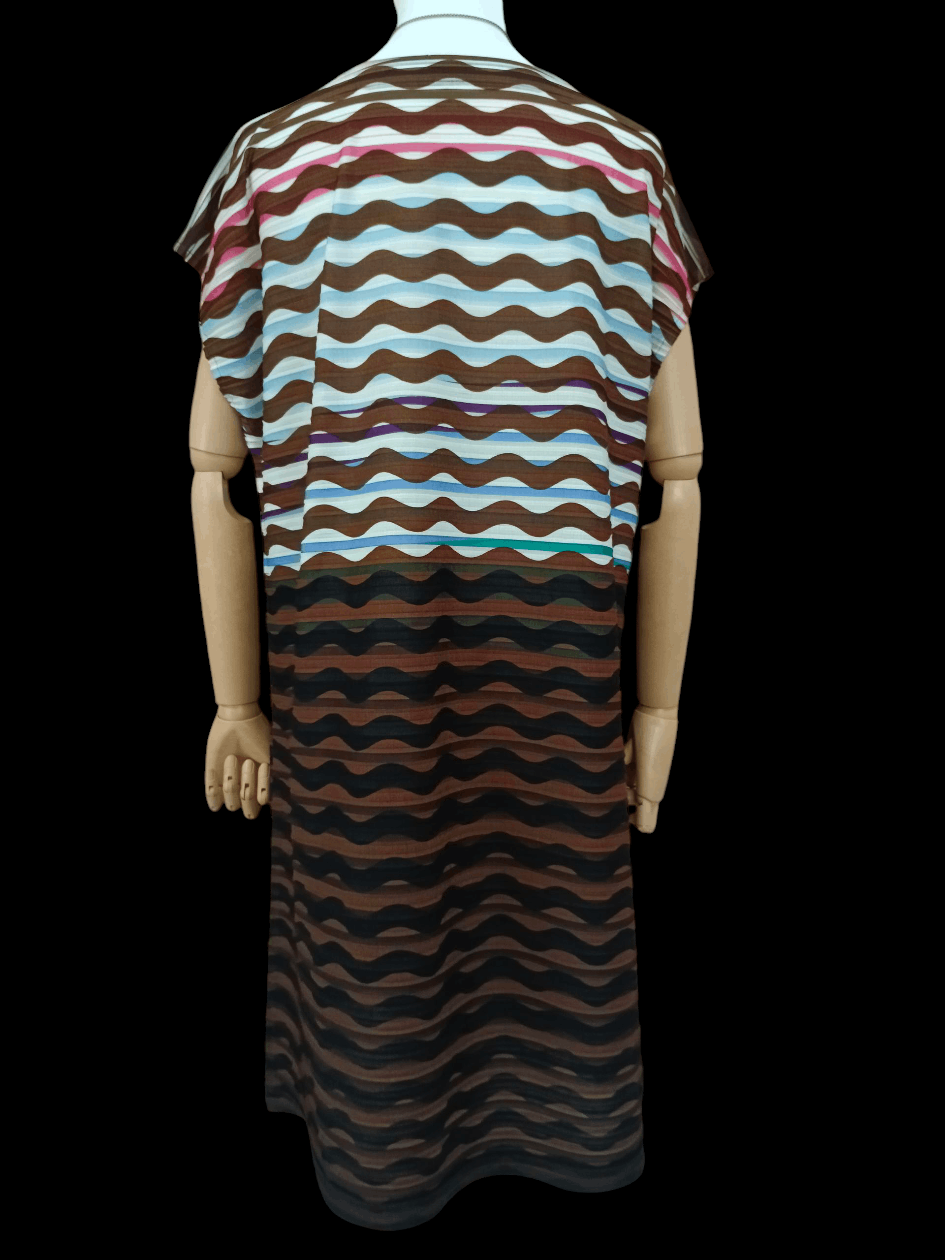 Issey Miyake ISSEY MIYAKE STRIPE DRESS(SIZE 2) Size M / US 6-8 / IT 42-44 - 3 Thumbnail
