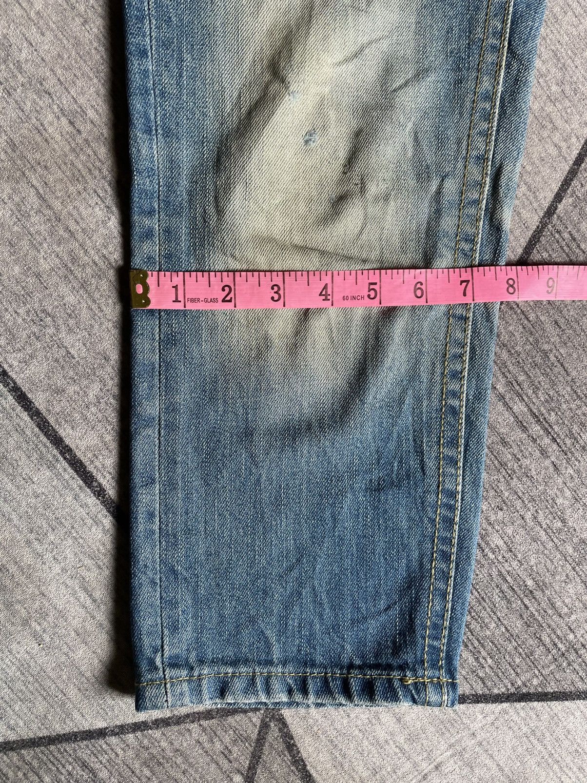 20471120 Vintage Lolita X Yoshitomo Nara Denim Pants Size US 30 / EU 46 - 16 Thumbnail