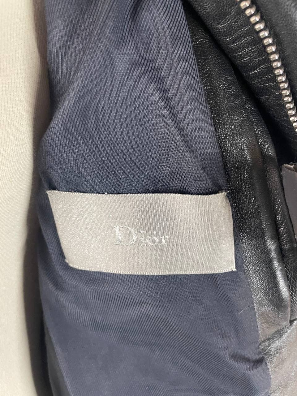 Dior Dior Leather Jacket Black Size US L / EU 52-54 / 3 - 17 Thumbnail