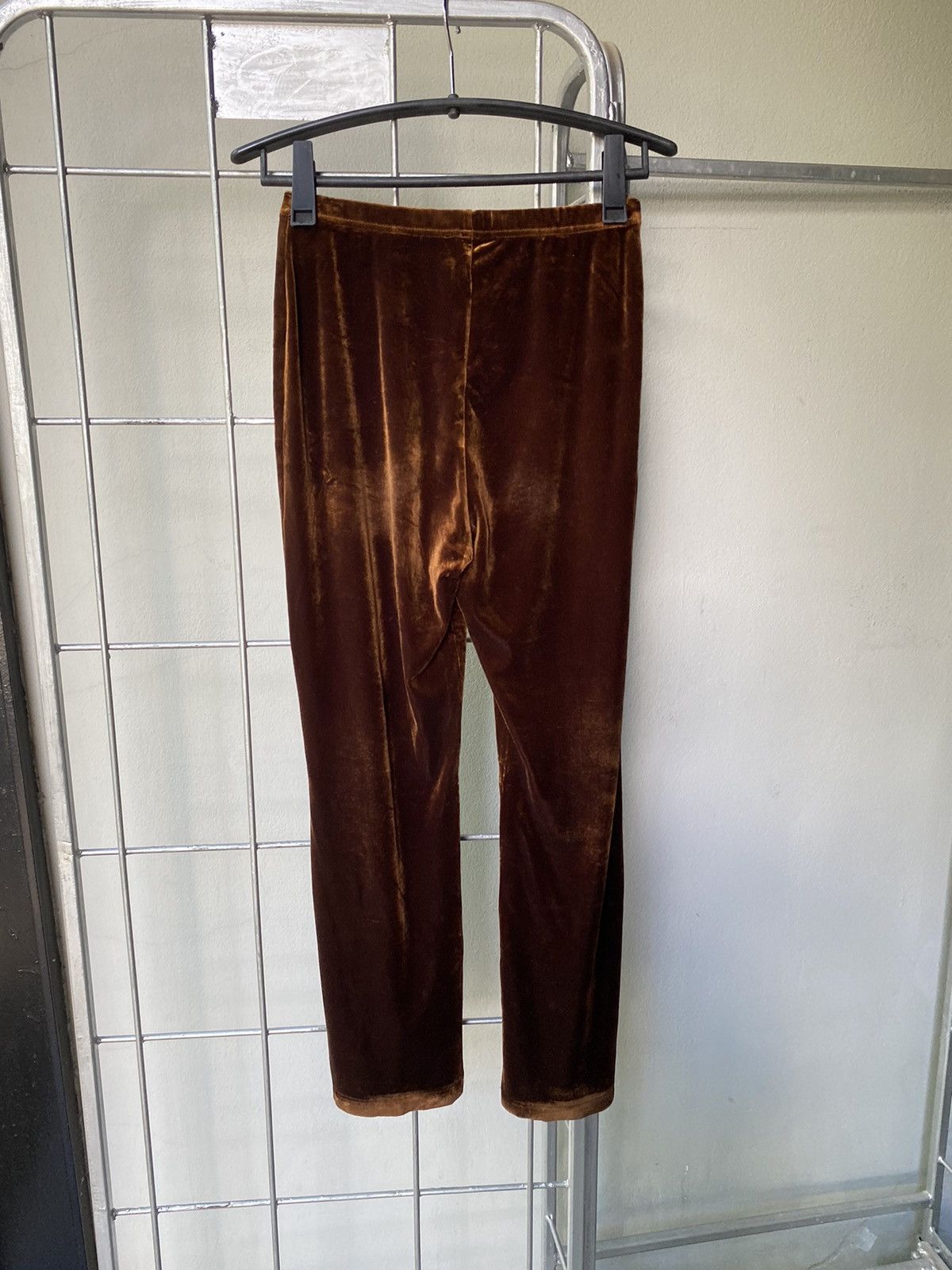 Norma Kamali Norma Kamali copper velvet pants Size 25" / US 0 / IT 36 - 2 Thumbnail
