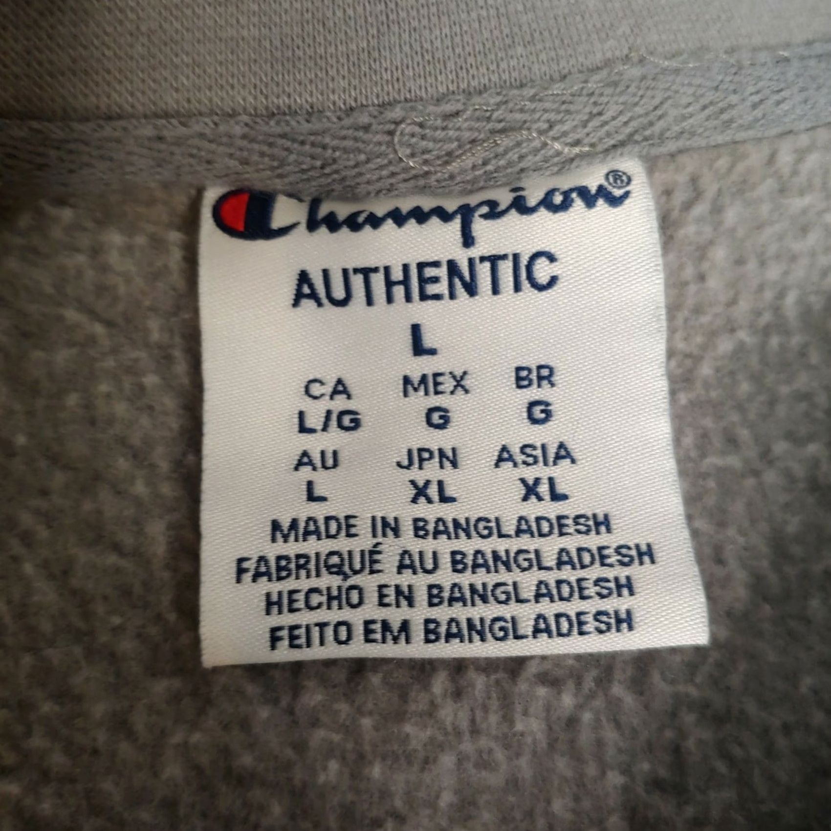 Champion VINTAGE WVU Champion Crew Neck Sweatshirt West Virginia Mountaineers College Men Large Gray Size US L / EU 52-54 / 3 - 6 Thumbnail