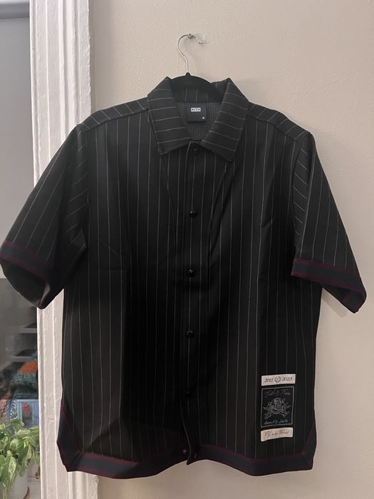 Kith Pinstripe Woodpoint Shooting Shirt Jersey | Grailed