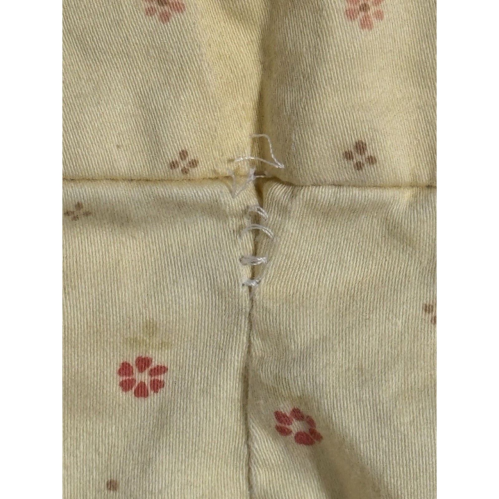 Other Vintage 70s Pants Women 8 Hippie Boho Floral Embroidered Hem Size 30" / US 8 / IT 44 - 4 Thumbnail