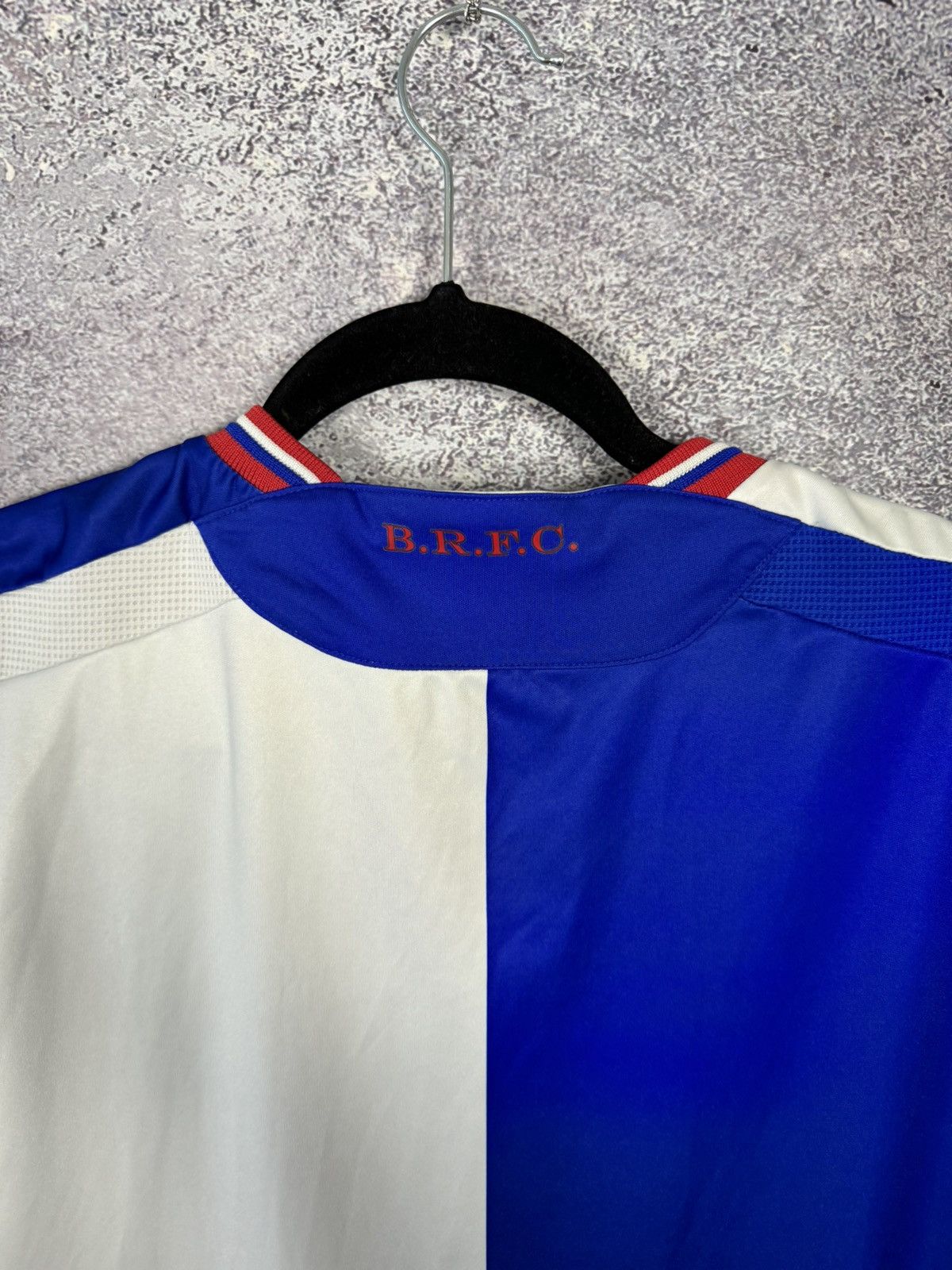 Umbro Vintage Blackburn Rovers 2009/10 Umbro Soccer Jersey Size US XXL / EU 58 / 5 - 17 Thumbnail