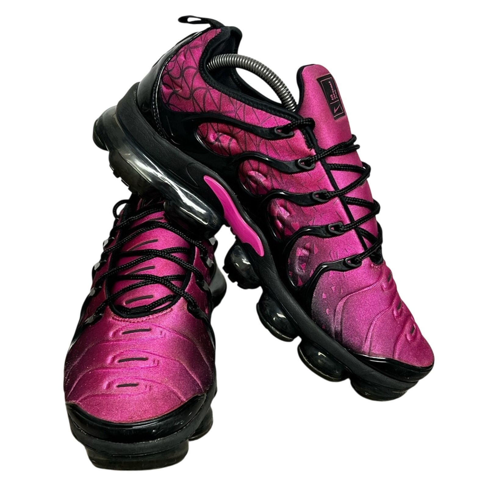 Nike Size 10 - Nike Air VaporMax Plus Active Fuchsia 924453-603 Size US 10 / EU 43 - 3 Thumbnail
