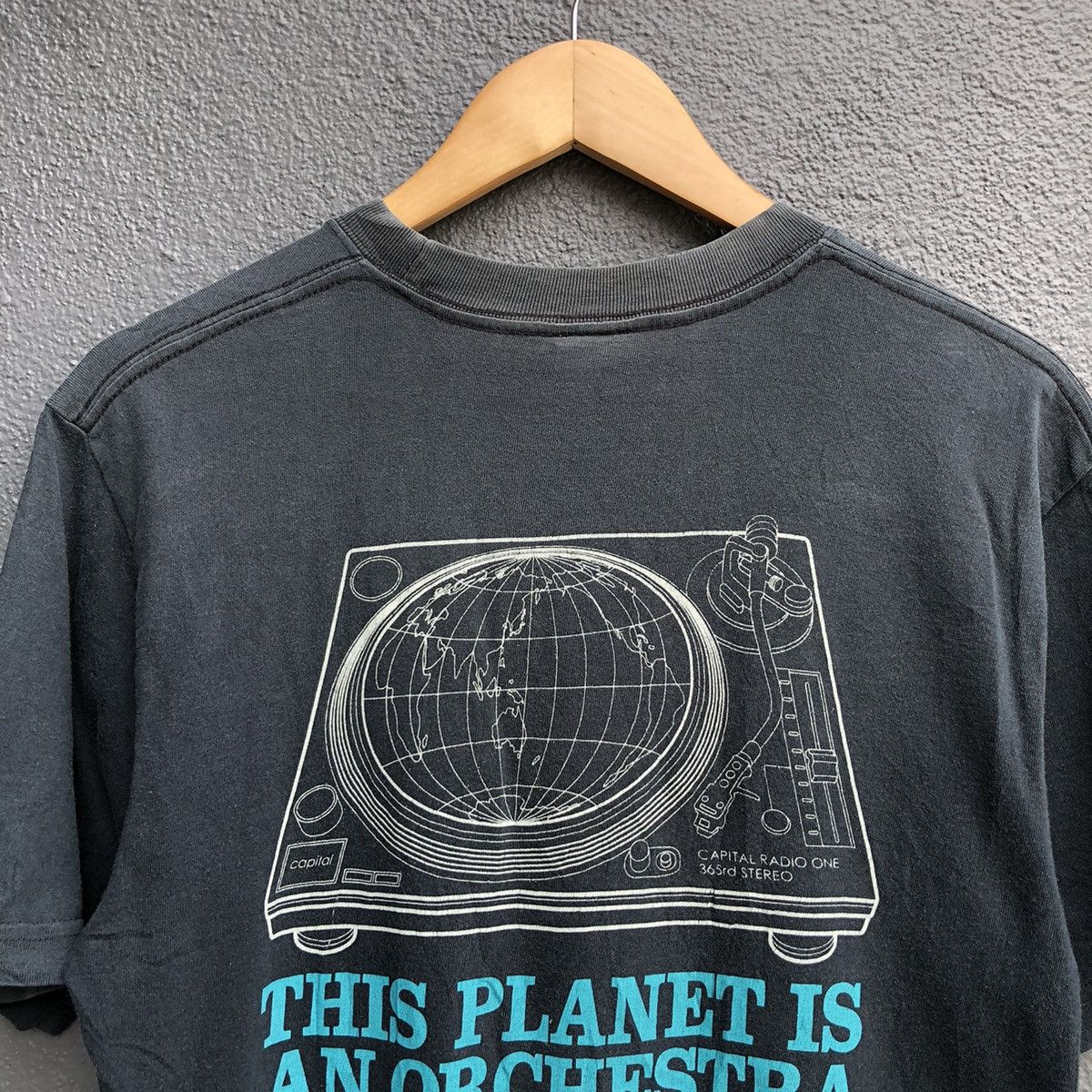 Japanese Brand Sunfaded Capital Radio One 365rd Stereo Tee Size US M / EU 48-50 / 2 - 4 Thumbnail