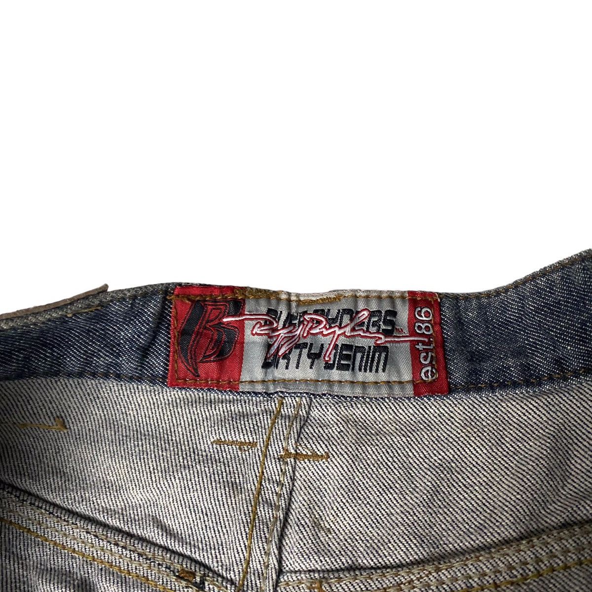 If Six Was Nine 2000s Ruff Ryder Flared Washed Jeans Size US 32 / EU 48 - 14 Thumbnail