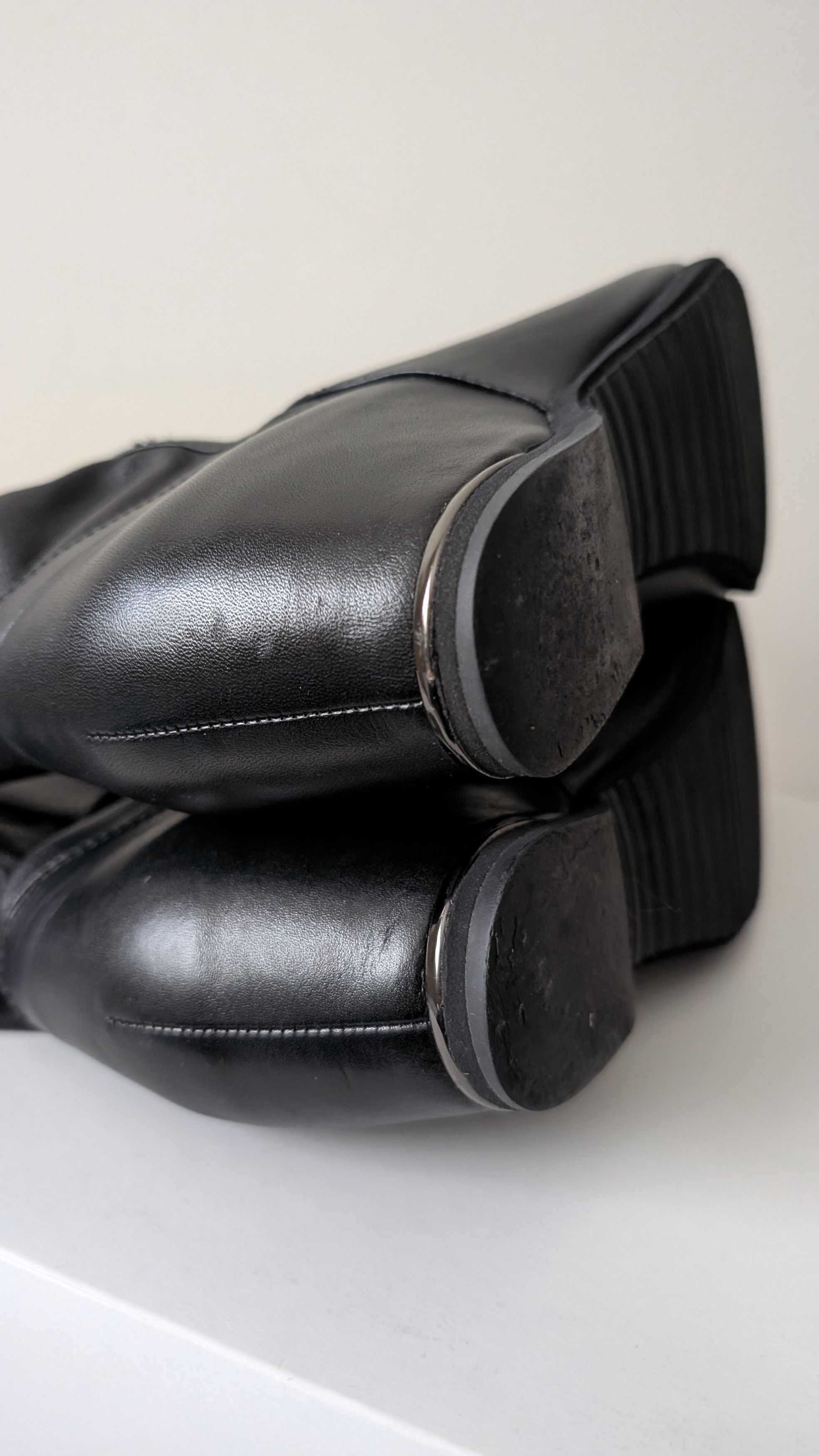 Issey Miyake Rare Issey Miyake Leather In Heel Boots Size US 8 / IT 38 - 8 Thumbnail