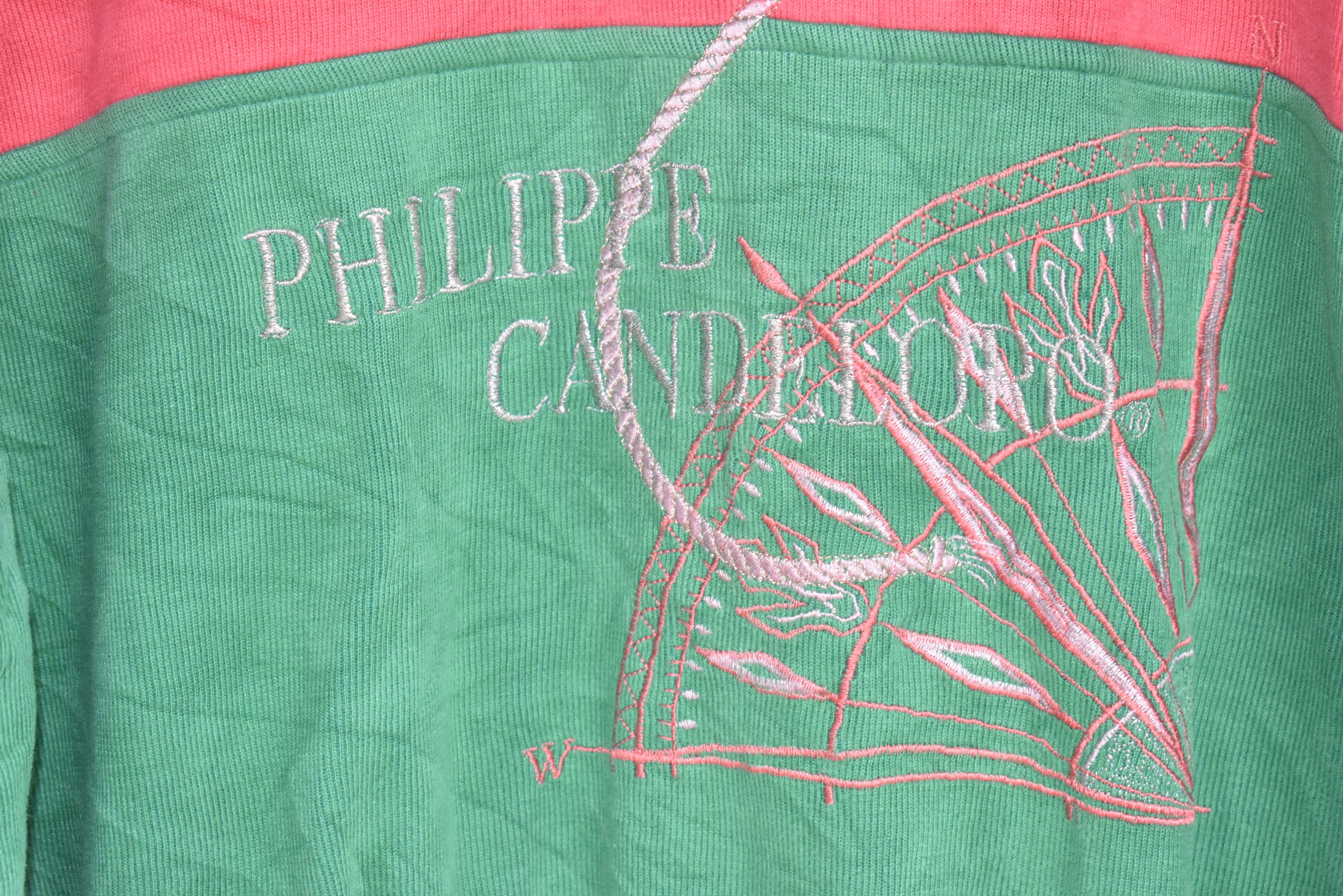 Vintage A010 Vintage Philippe Candeloro Paris Crewneck Sweatshirt Size US L / EU 52-54 / 3 - 4 Thumbnail