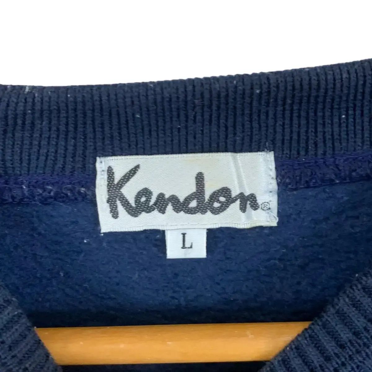 Vintage Vintage 90’ KENDON ART Embroidered Painting Sweatshirt Size US L / EU 52-54 / 3 - 5 Thumbnail