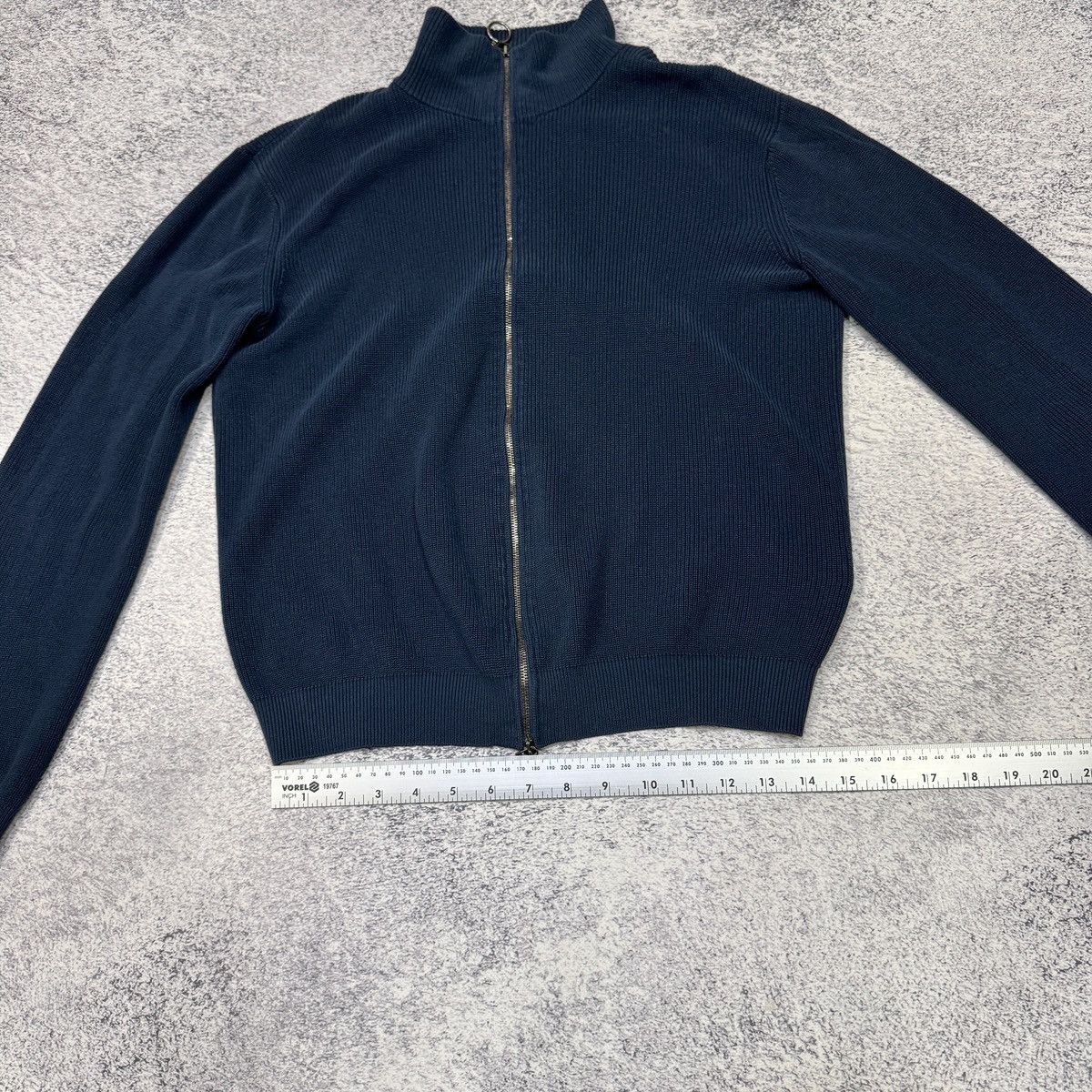 Other Kangra Italy Full Zip Cotton Cardigan Sweater Blue M size Size US M / EU 48-50 / 2 - 11 Thumbnail