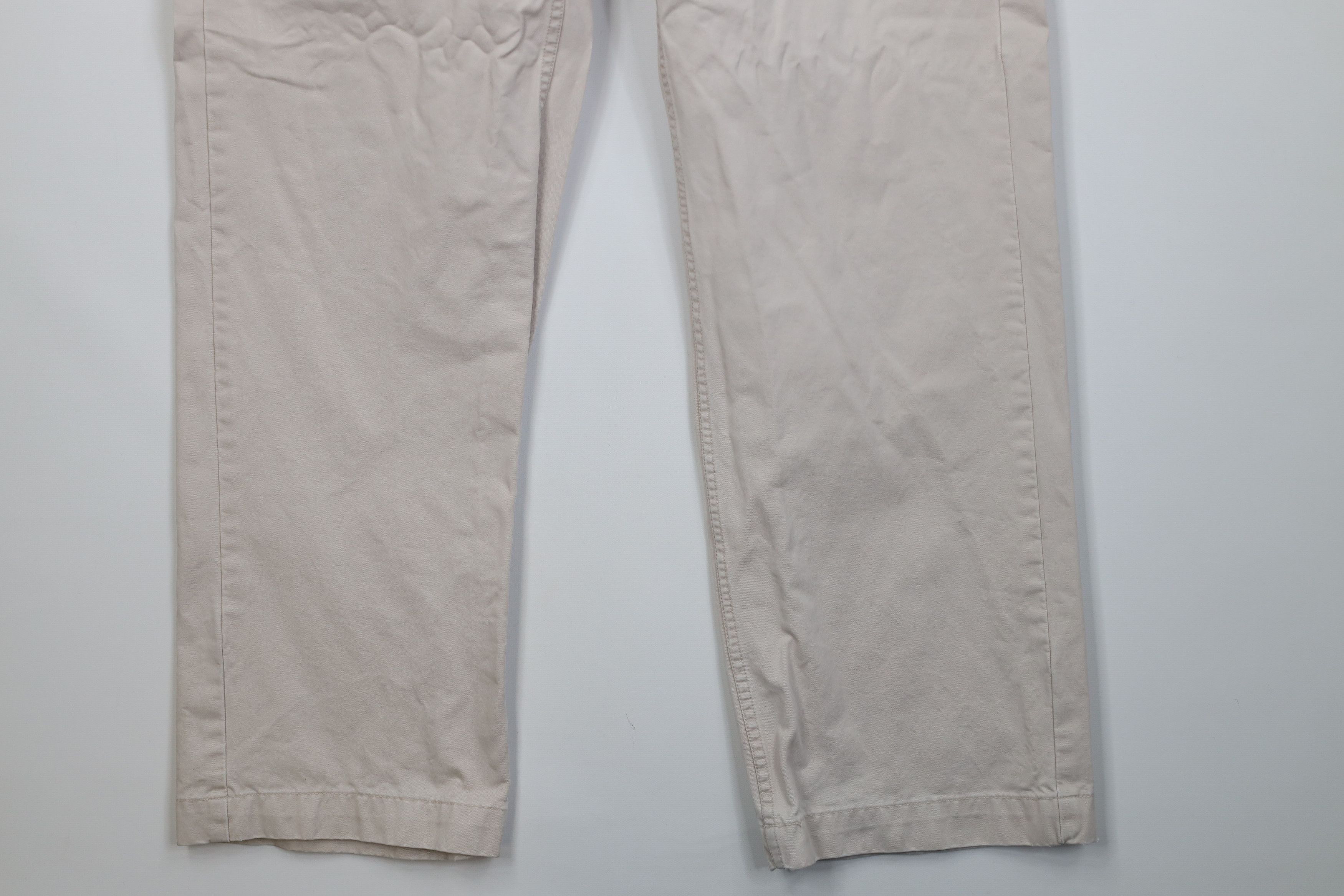 Gap Vintage Y2K Gap Modern Hipster Wide Leg Chino Pants Beige Size US 33 - 5 Thumbnail