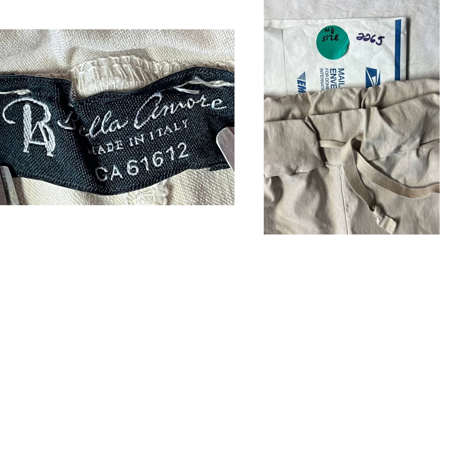 Vintage Bella Amore Pants Beige Women Size 28-29 See Measurements No Tag Size 27" / US 4 / IT 40 - 8 Thumbnail