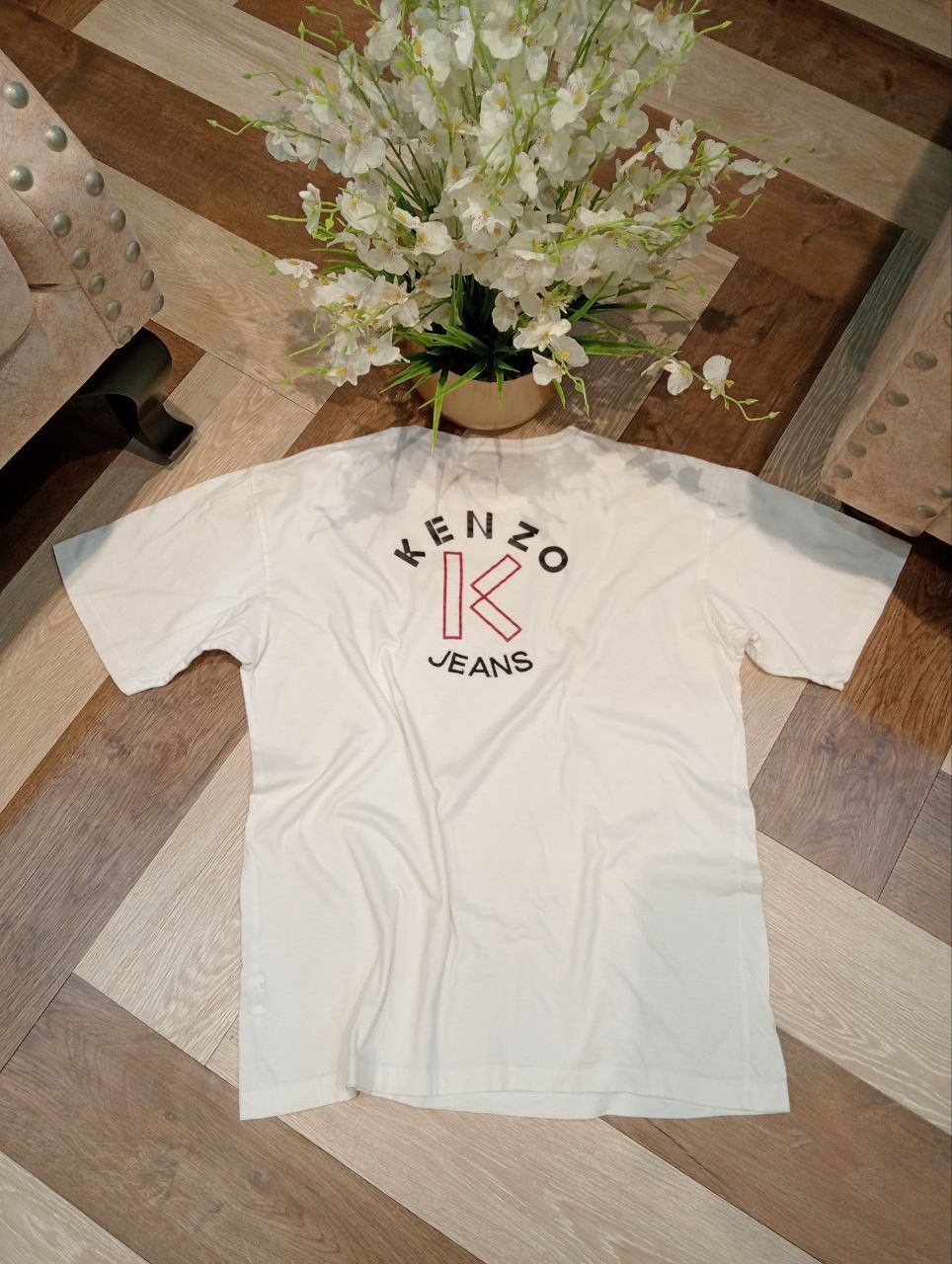 Kenzo KENZO JAPAN BIG LOGO BACKHEAT TSHIRT Size US L / EU 52-54 / 3 - 2 Thumbnail