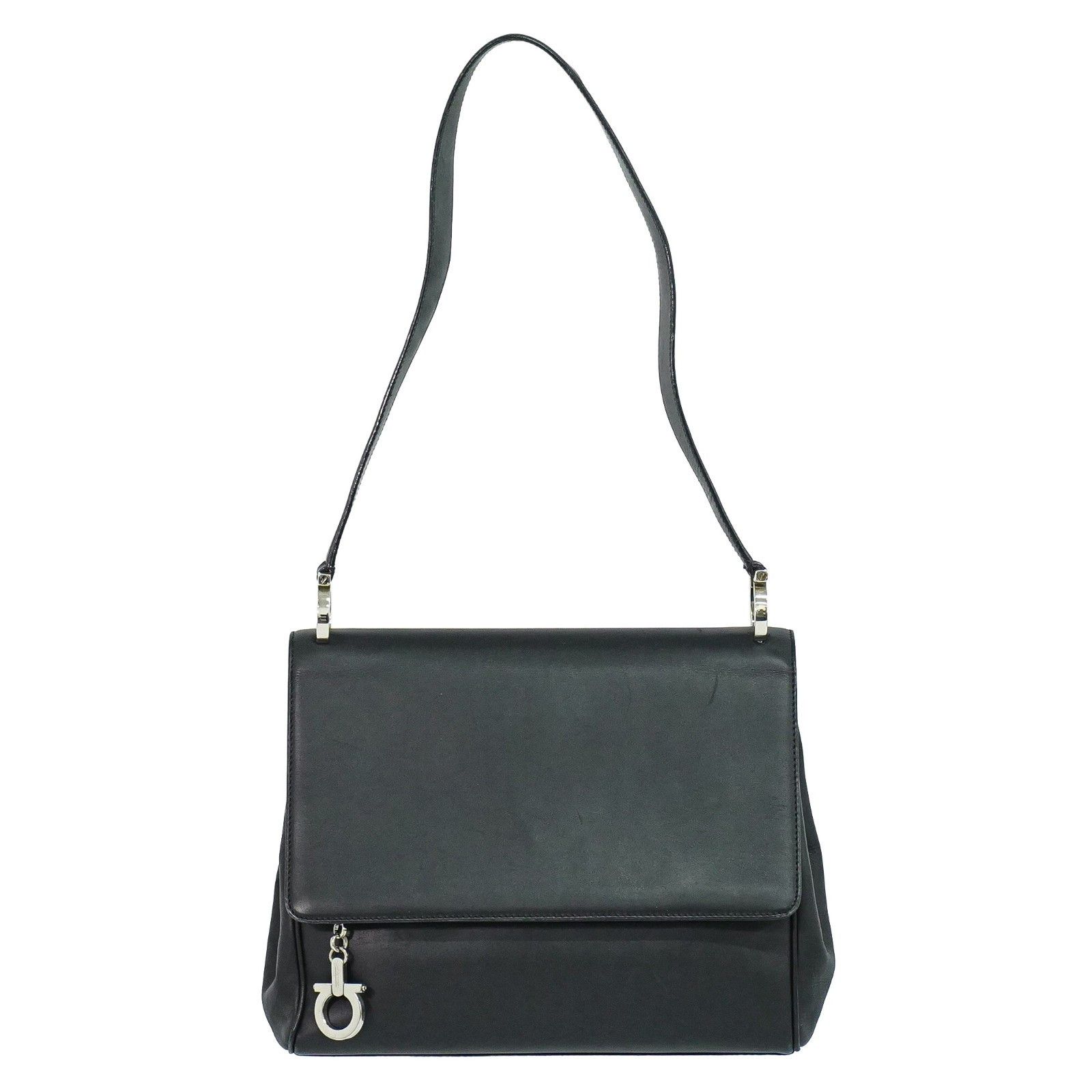 Salvatore Ferragamo Salvatore Ferragamo Gancini Leather Size ONE SIZE - 1 Thumbnail