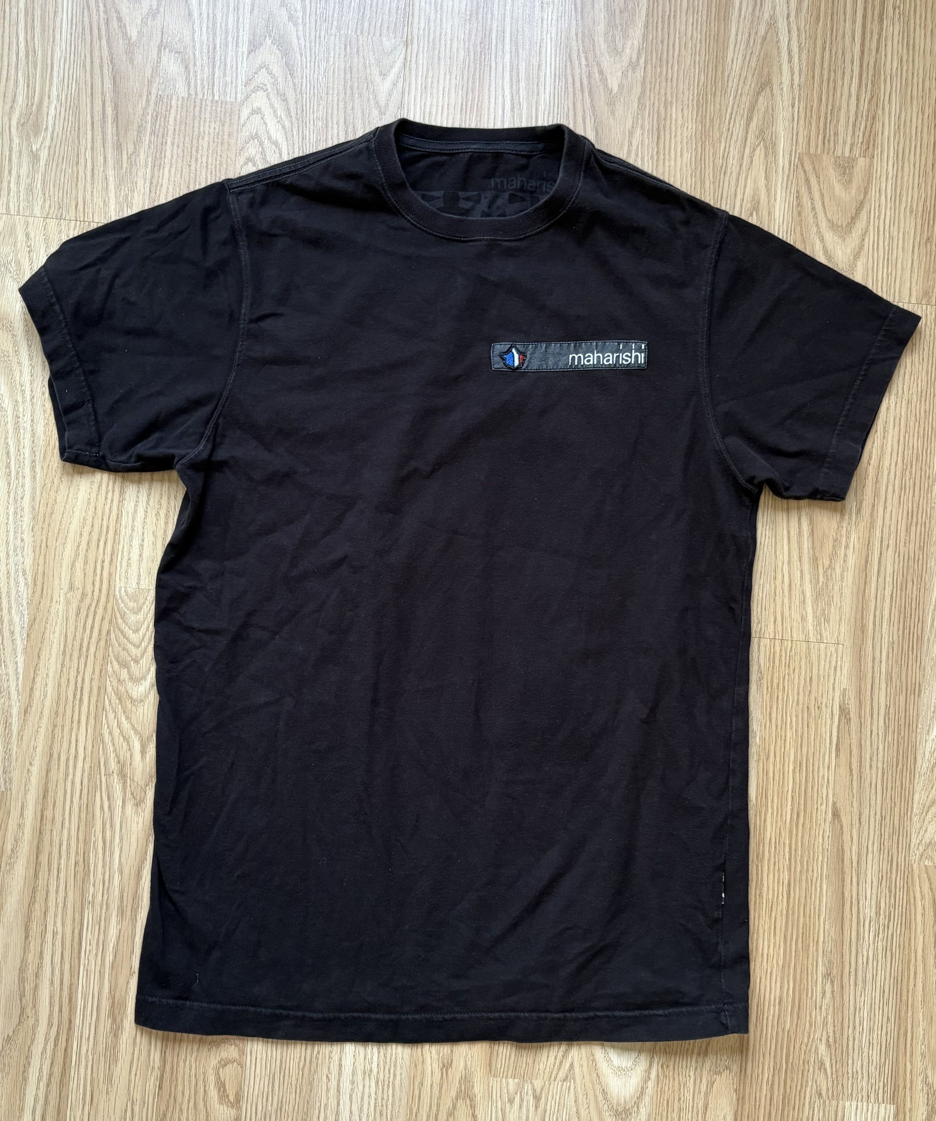 Maharishi Maharishi I am Maharishi Tee Shirt - Black Size US M / EU 48-50 / 2 - 2 Thumbnail