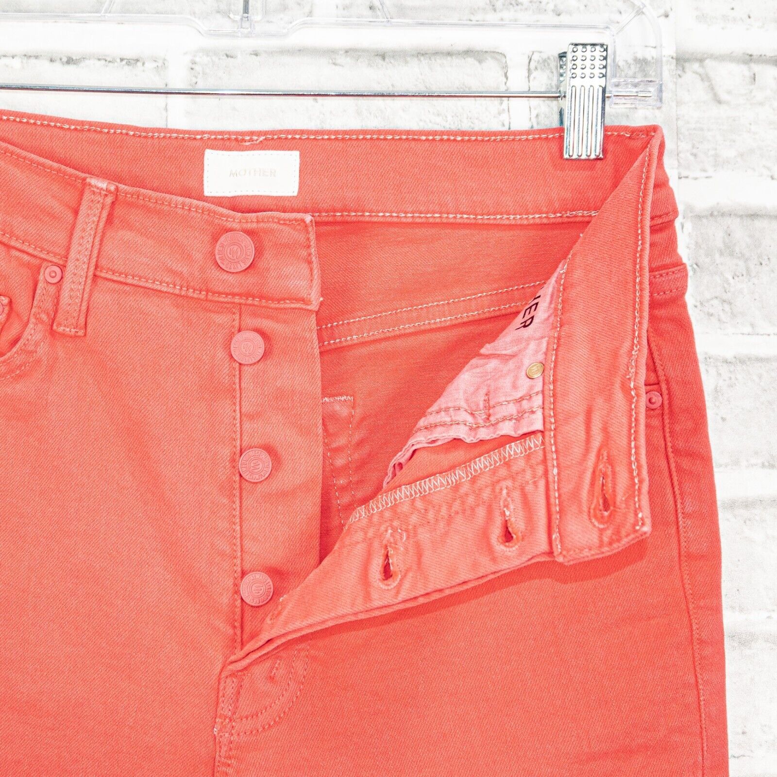 MOTHER MOTHER Denim Women's The Tomcat Ankle Jeans in Paradise Pink Size 26" / US 2 / IT 38 - 2 Thumbnail