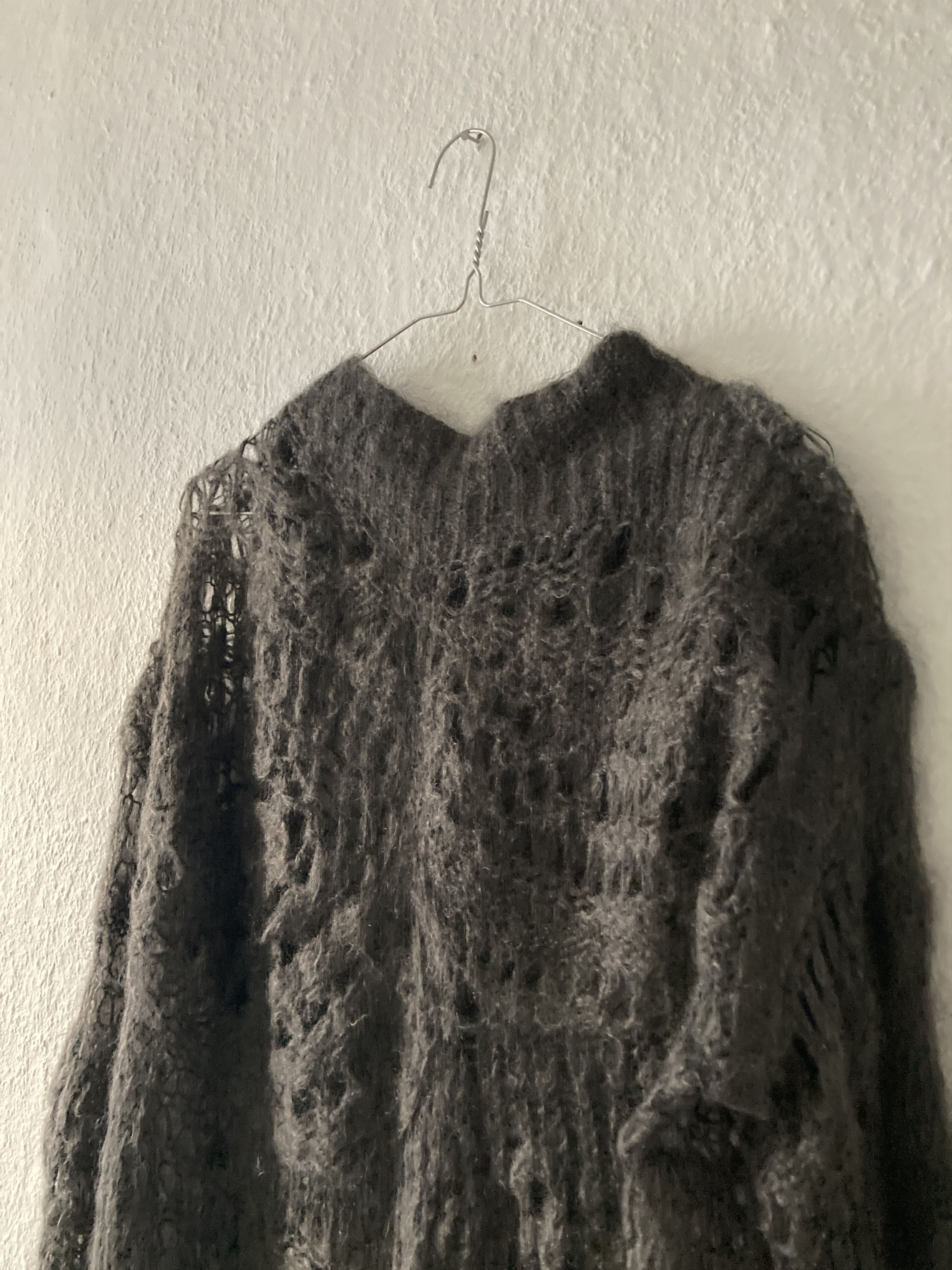Rick Owens F/W 14 "MOODY" Sample Mohair & Silk Psycho Knit Rick Owens Size US M / EU 48-50 / 2 - 3 Thumbnail
