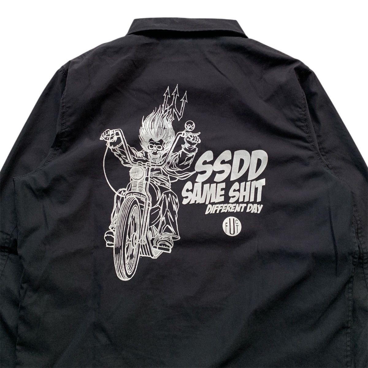FUCT FUCT SSDD Ghost Riders Coach Jacket Size US S / EU 44-46 / 1 - 2 Thumbnail