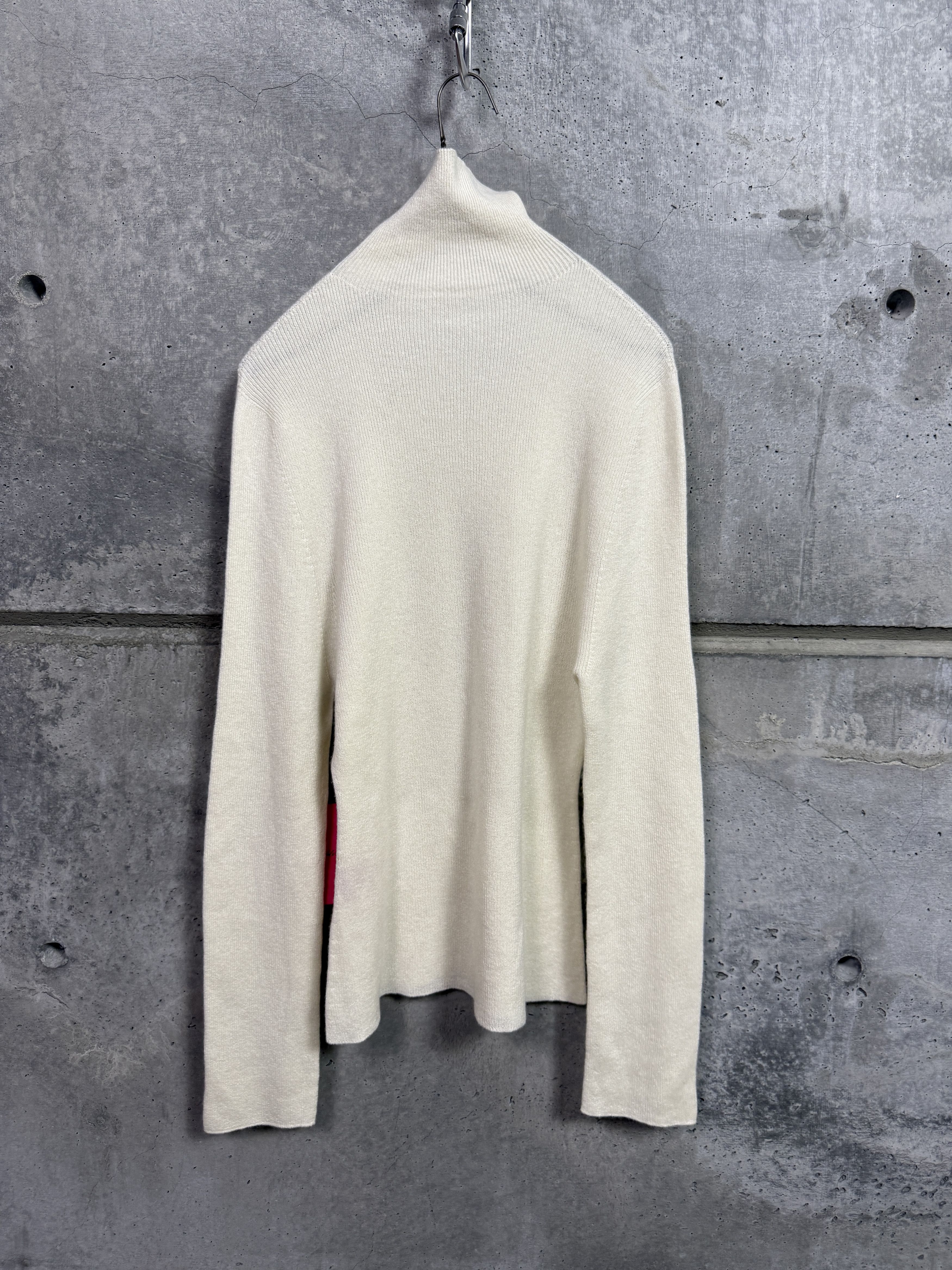 The Elder Statesman $650 The Elder Statesman Delicash White Turtleneck Size S / US 4 / IT 40 - 5 Thumbnail