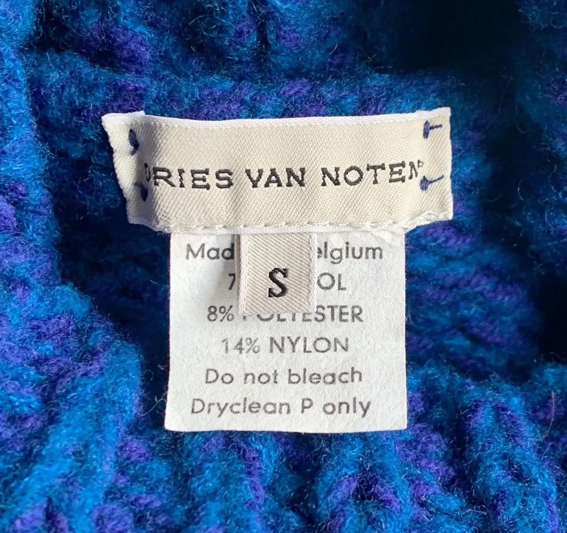 Dries Van Noten DRIES VAN NOTEN wool knit Size S / US 4 / IT 40 - 5 Thumbnail
