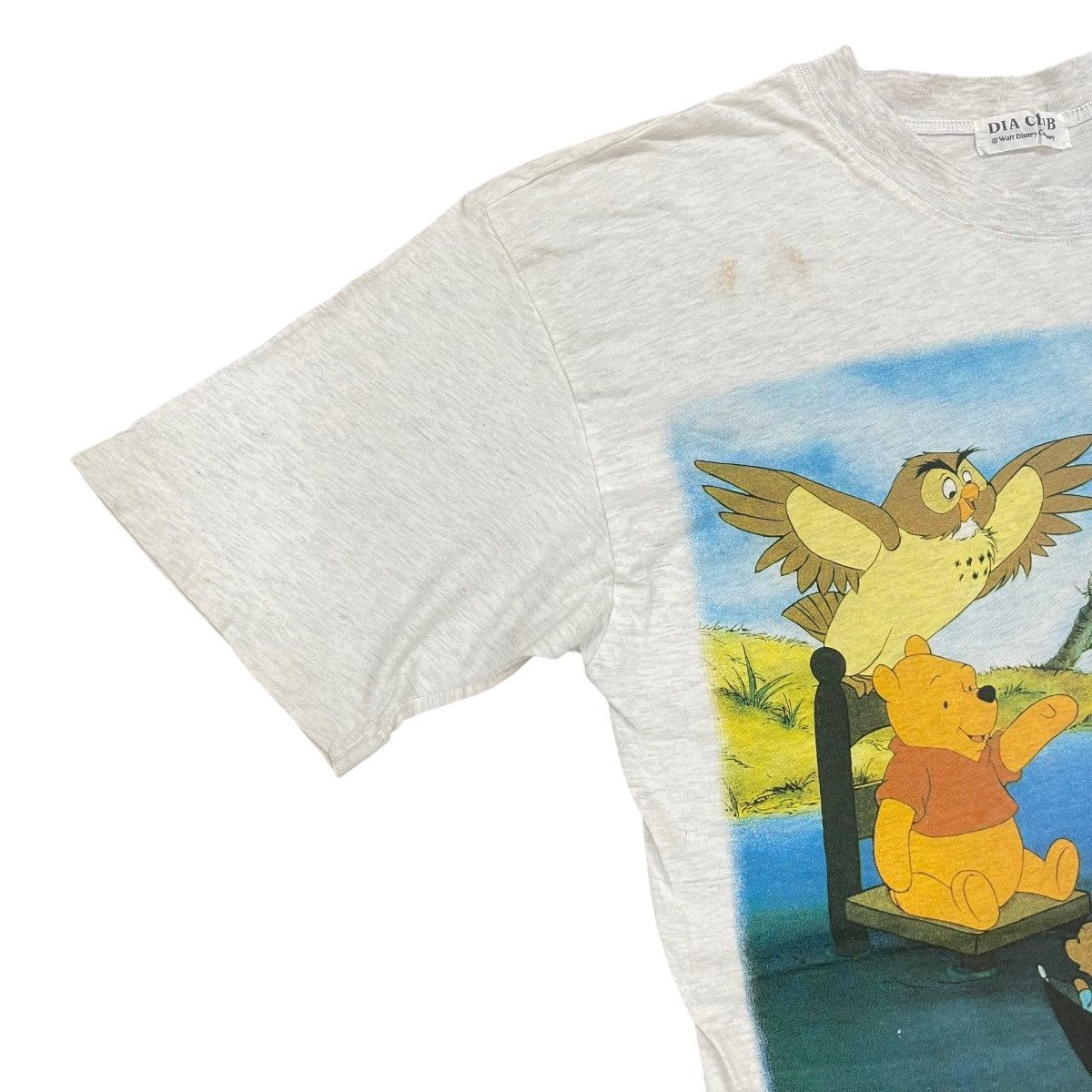 Anime × Cartoon Network × Vintage Vintage 80s Pooh & his friends Walt Disney T-Shirt Size US M / EU 48-50 / 2 - 3 Thumbnail