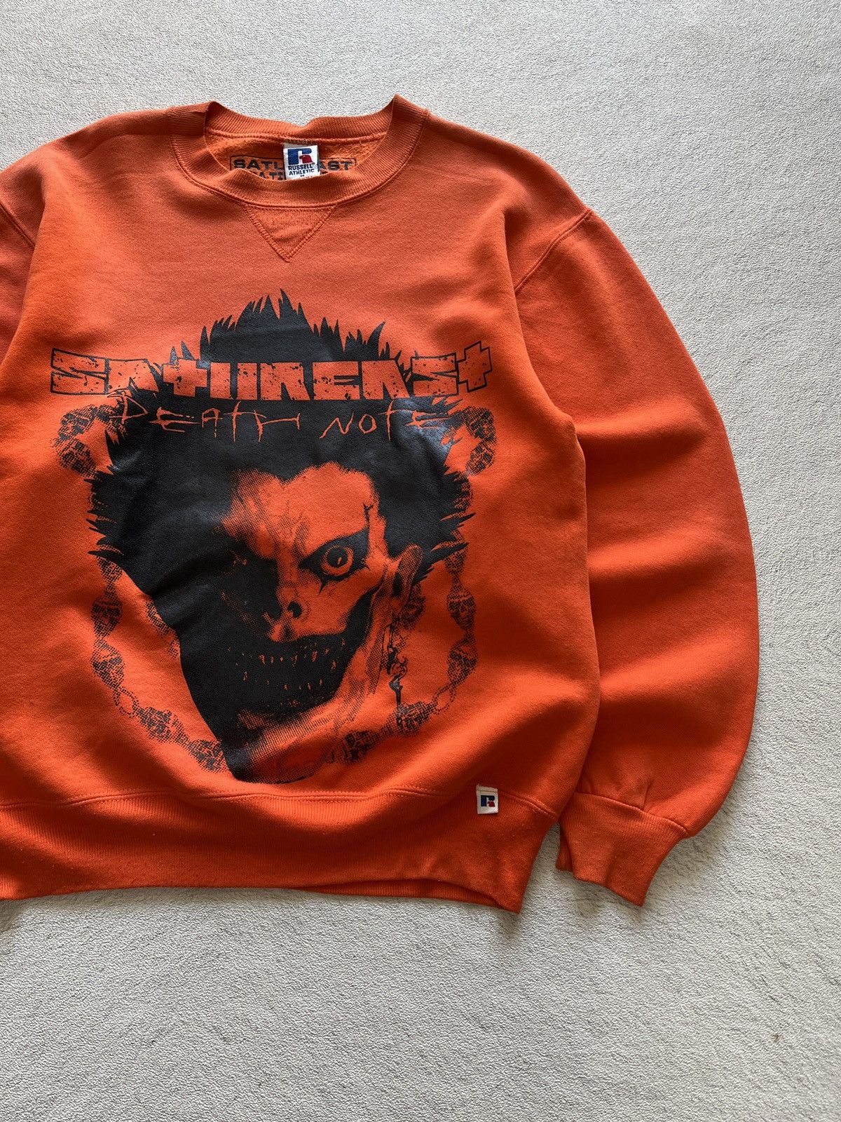 Russell Athletic 90s Russell - Death Note Fan Made by Satureast Sweatshirt Size US M / EU 48-50 / 2 - 2 Thumbnail