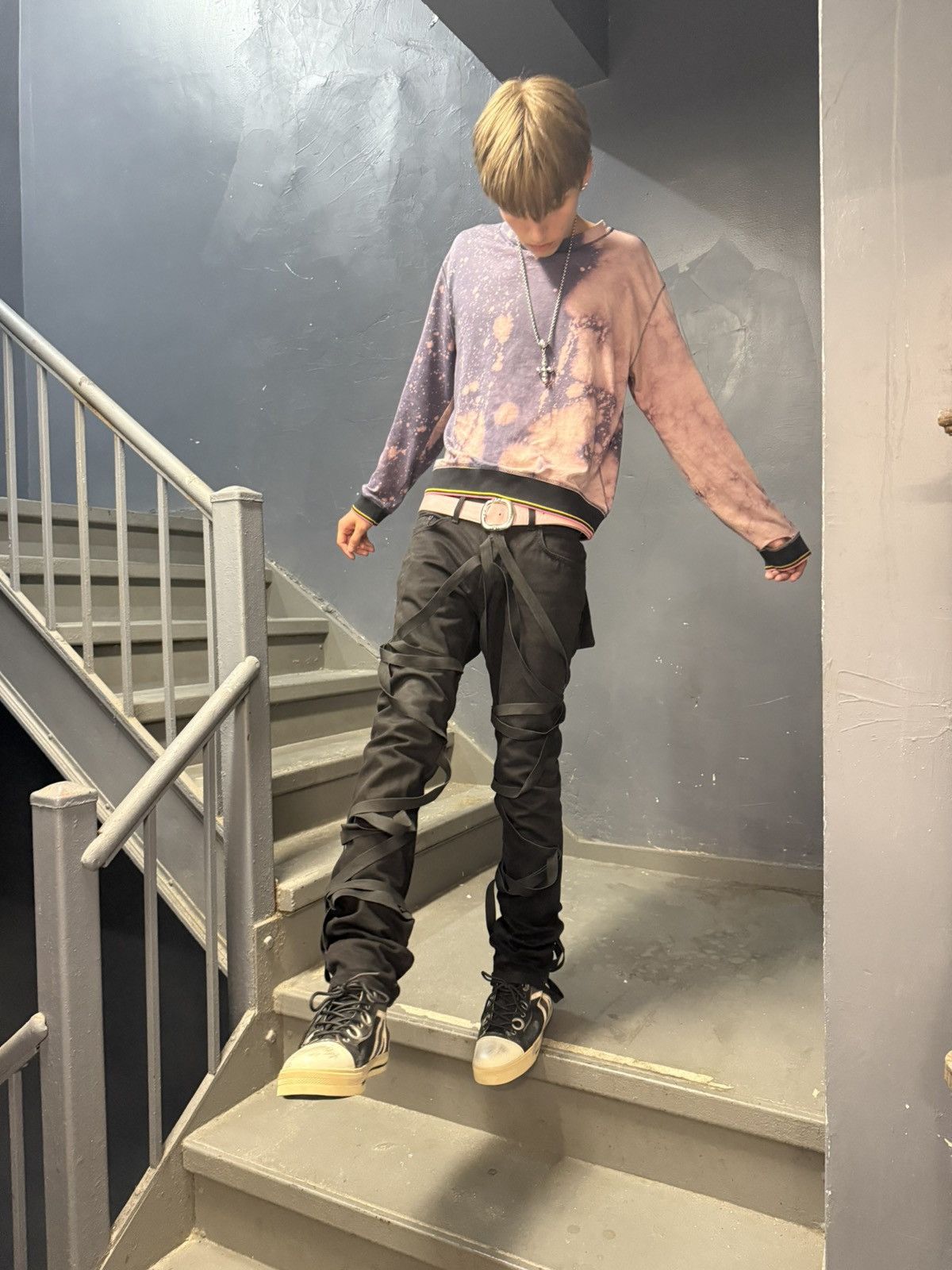 Helmut Lang Helmut Lang SS04 SAMPLE Bondage Mummy Denim Size US 30 / EU 46 - 7 Thumbnail