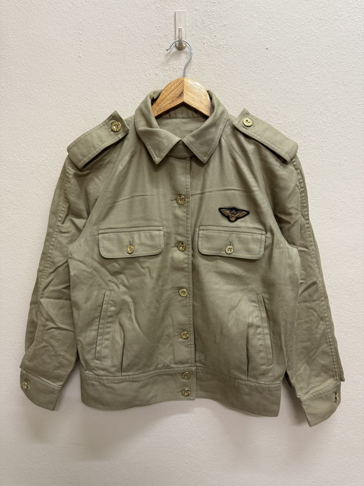 Japanese Brand Lanerossi Linea Sport Beige Jacket Size US XS / EU 42 / 0 - 14 Thumbnail