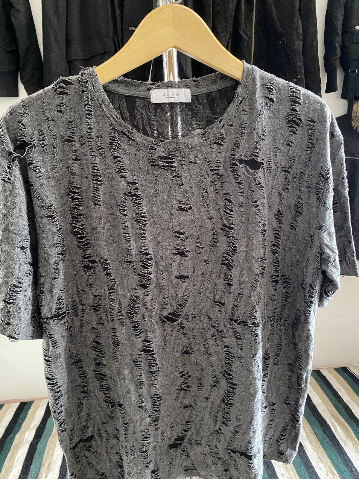 If Six Was Nine Japanese brand Y2k Bsda distressed tshirts Size US M / EU 48-50 / 2 - 2 Thumbnail