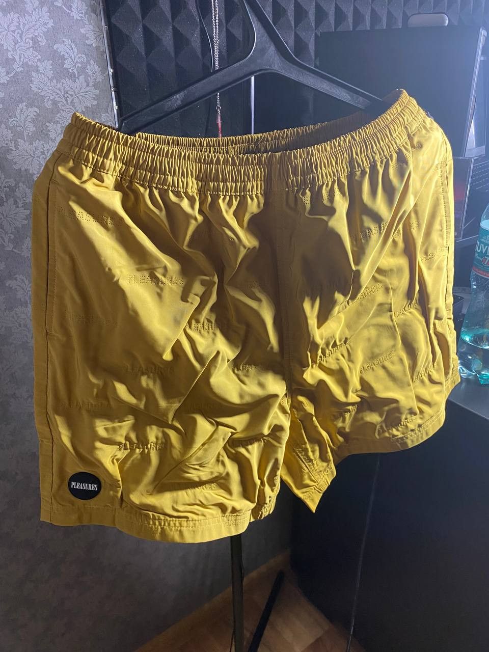 Pleasures Pleasures - Refresh Nylon Active Short 'Mustard' Size US 32 / EU 48 - 1 Thumbnail