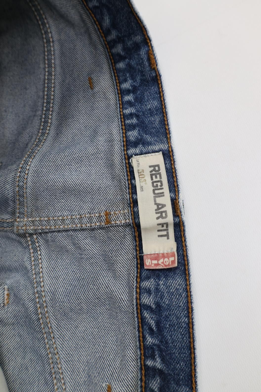Levi's Vintage Y2K 2007 Levis 505 Regular Straight Leg Denim Jeans Size US 38 / EU 54 - 11 Thumbnail