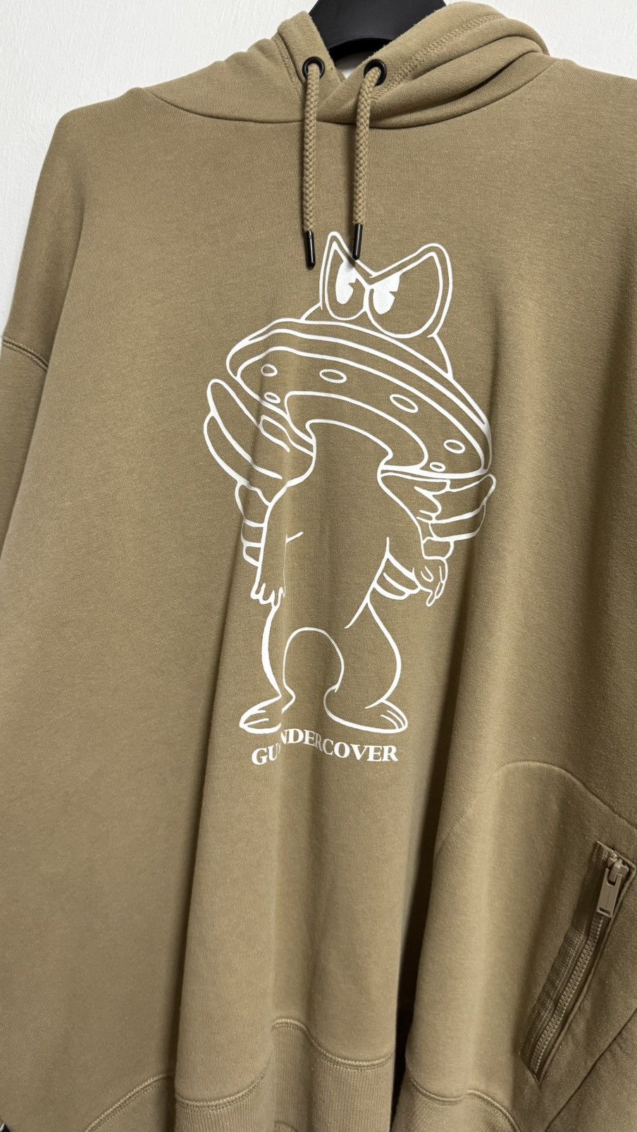 GU × Undercover GU X UNDERCOVER HOODIE BROWN XXL Size US XXL / EU 58 / 5 - 2 Thumbnail